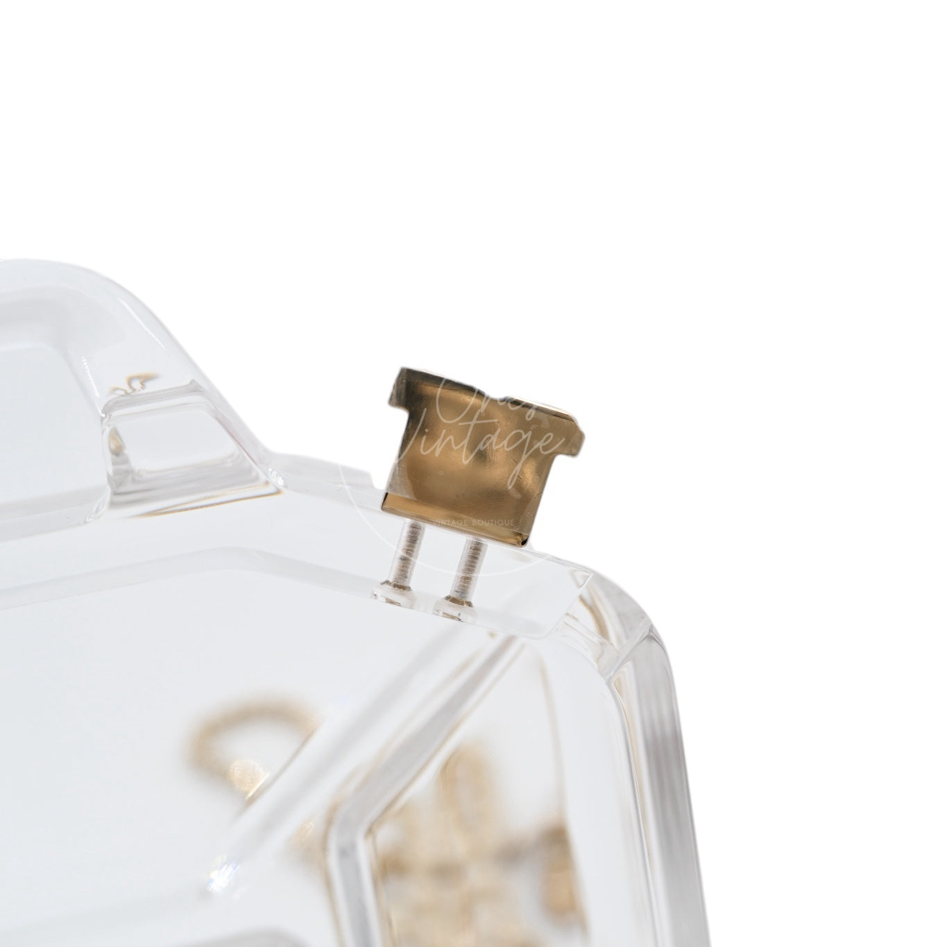 [Pre-owned] Chanel Dubai By Night Clear Plexiglass Gasoline Tank Series 20 Minaudière Bag