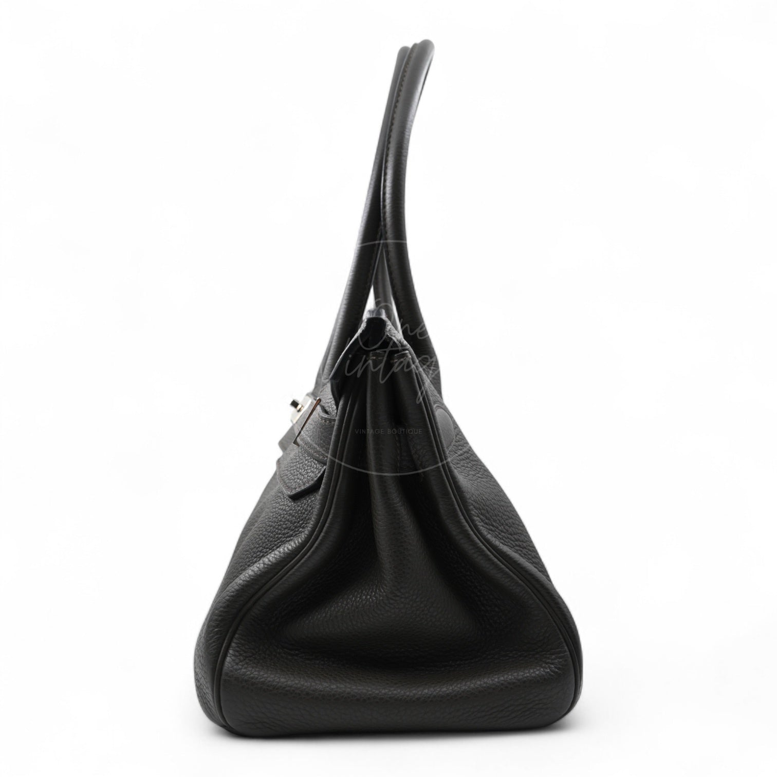 [Pre-owned]Hermes Shoulder Birkin Black Stamp Square N