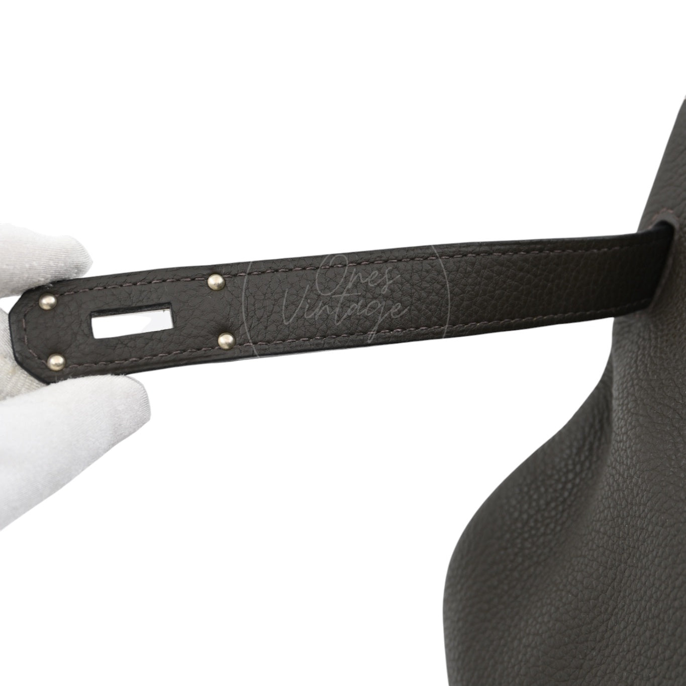 [Pre-owned]Hermes Shoulder Birkin Black Stamp Square N