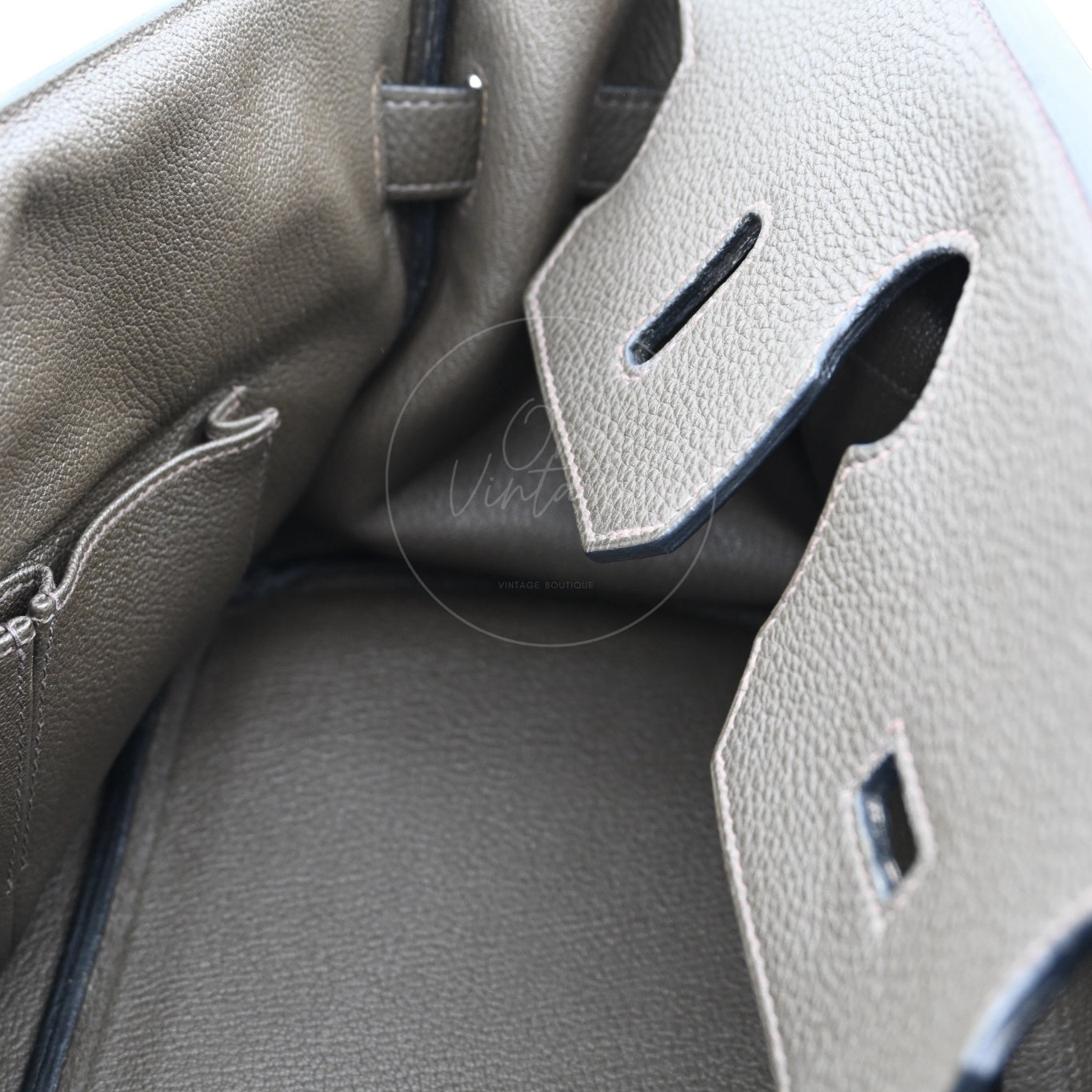 [Pre-owned]Hermes Shoulder Birkin Black Stamp Square N