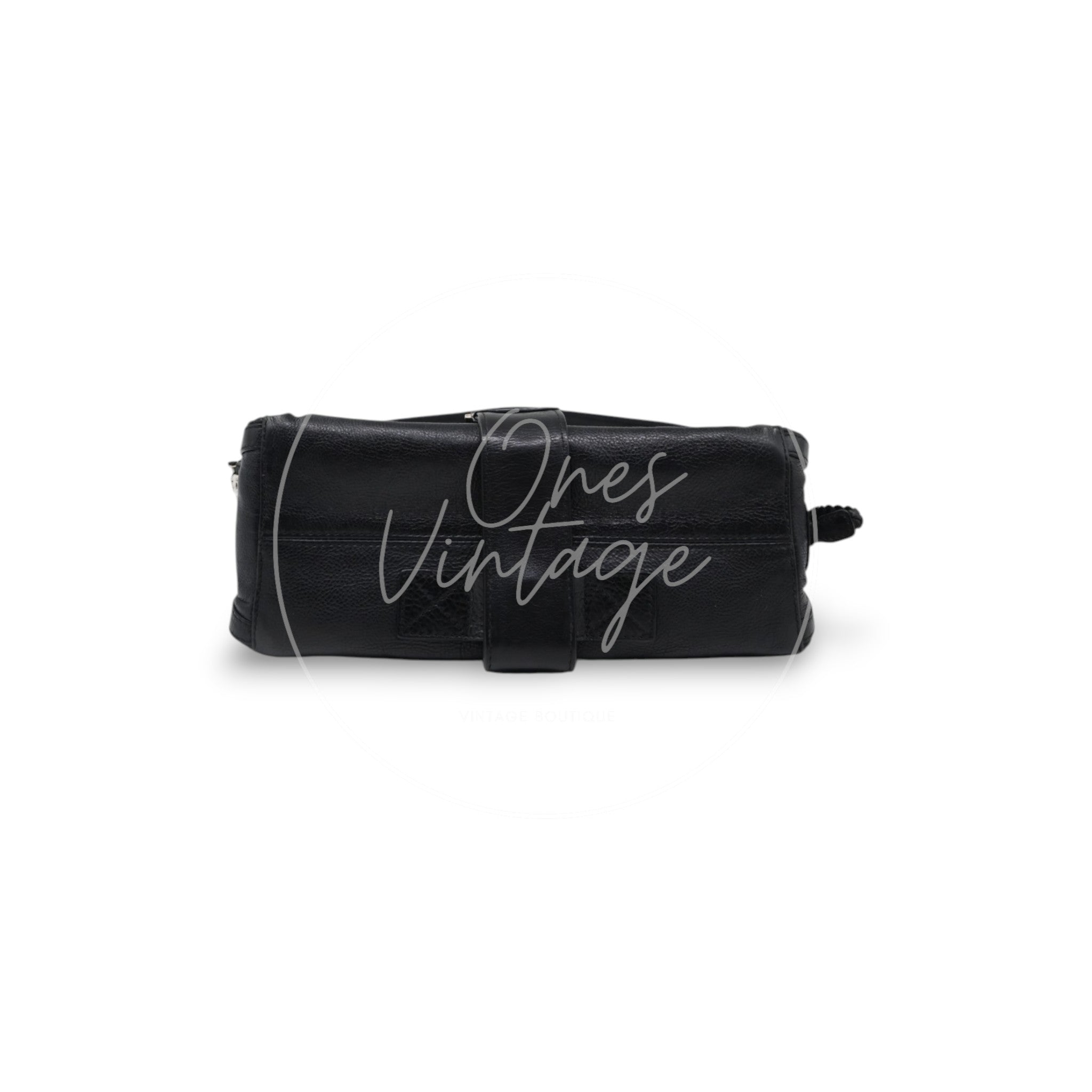 Christian Dior Leather East West Flight Bag Black Series 26