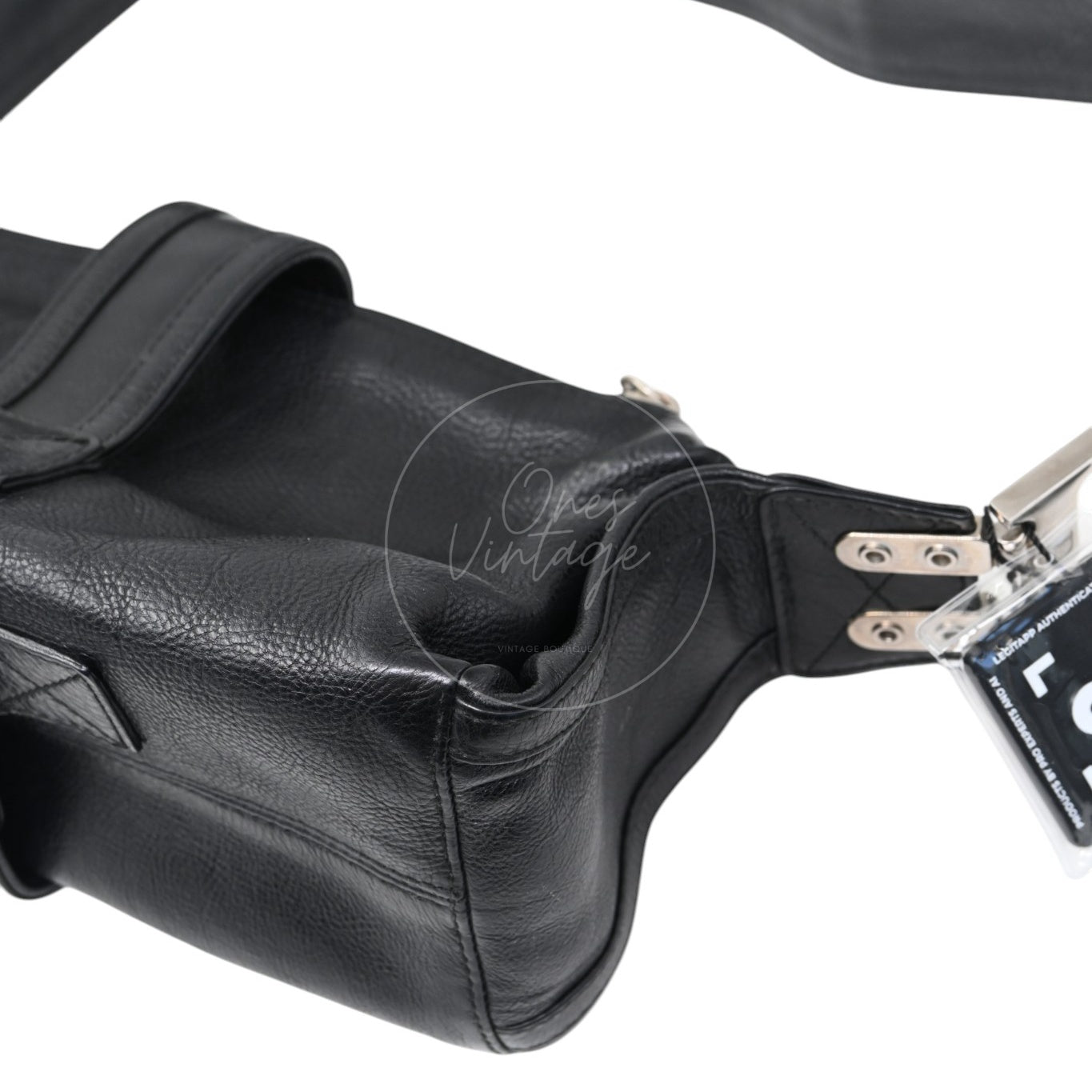 Christian Dior Leather East West Flight Bag Black Series 26
