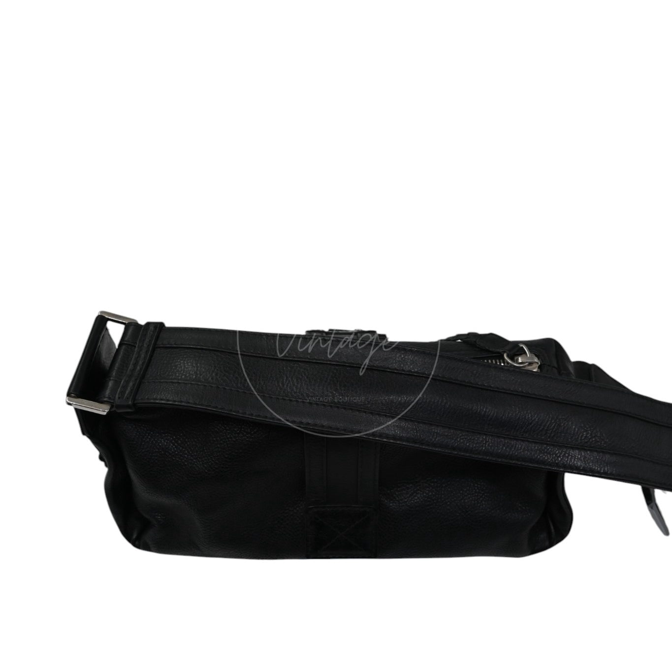 Christian Dior Leather East West Flight Bag Black Series 26