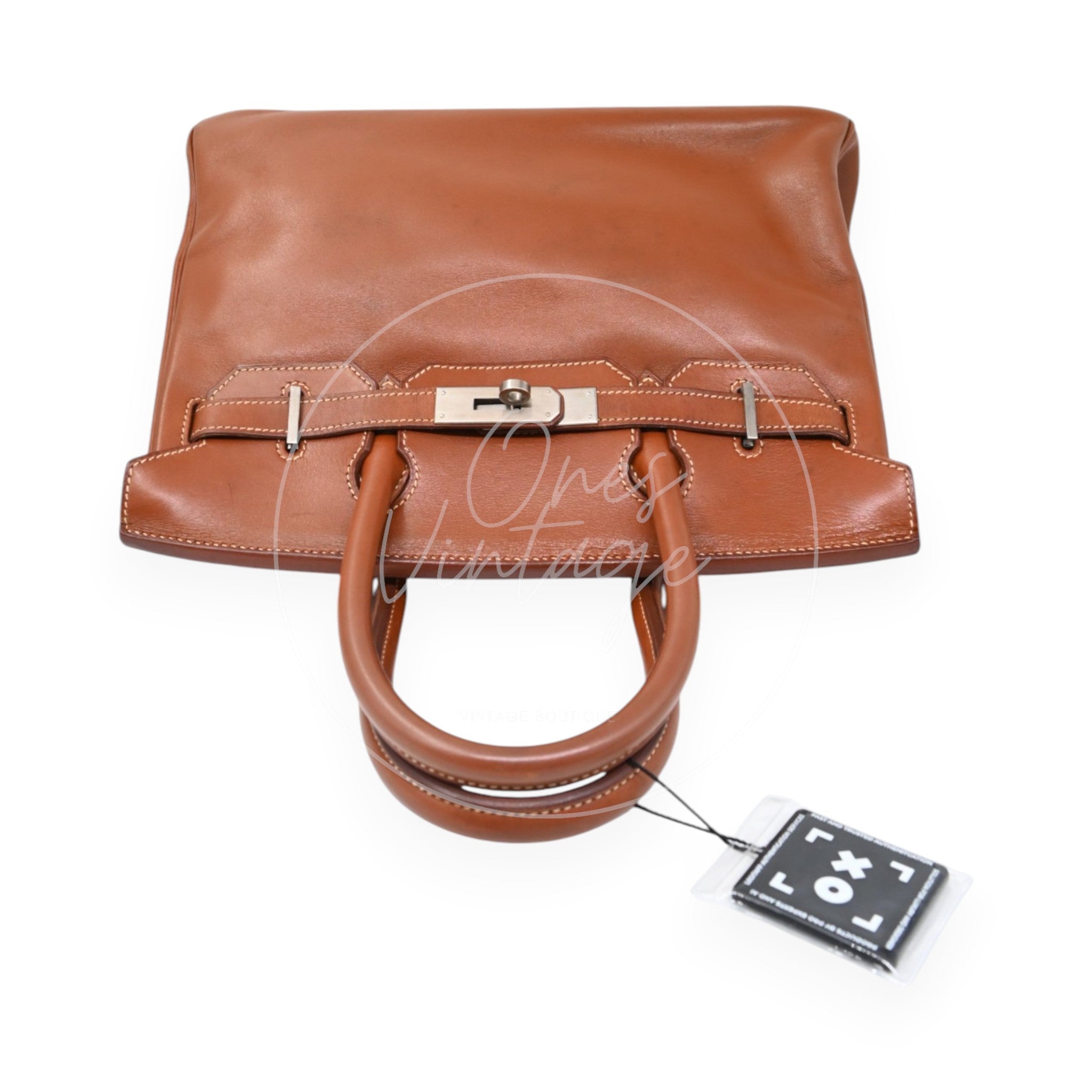 Hermes Birkin 30 Fauve Barenia Blushed Hardware Square C