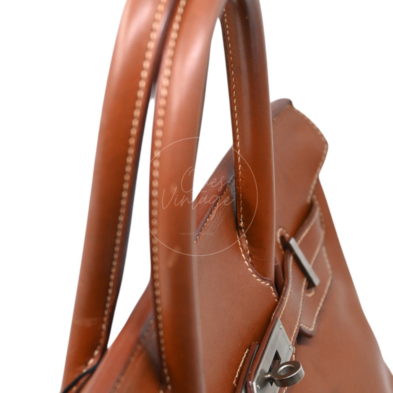 Hermes Birkin 30 Fauve Barenia Blushed Hardware Square C