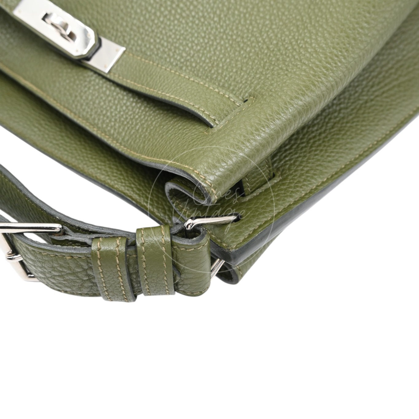 Hermes So Kelly 26 PHW Mocha Square Q