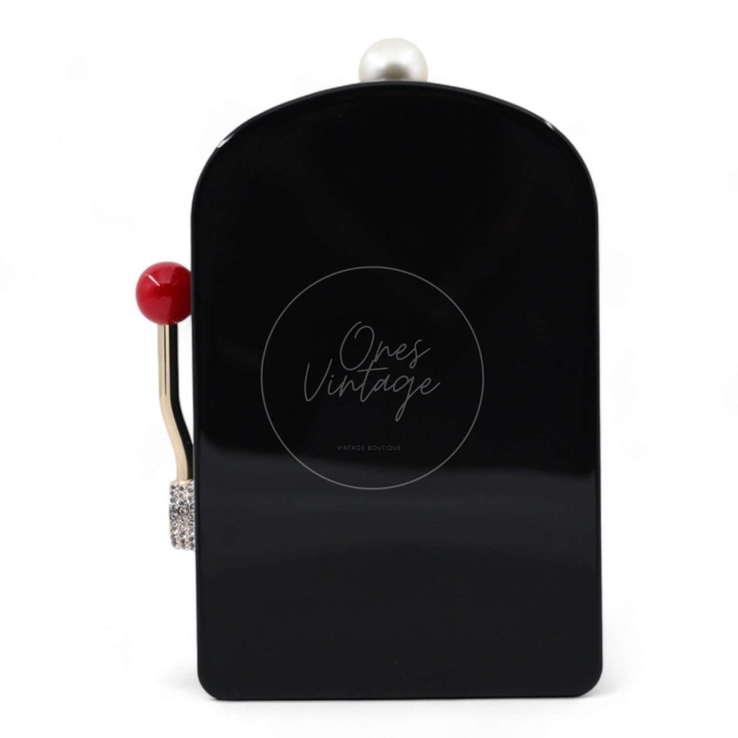 [Pre-owned] Chanel Casino Monaco Slot Machine GHW Evening Bag