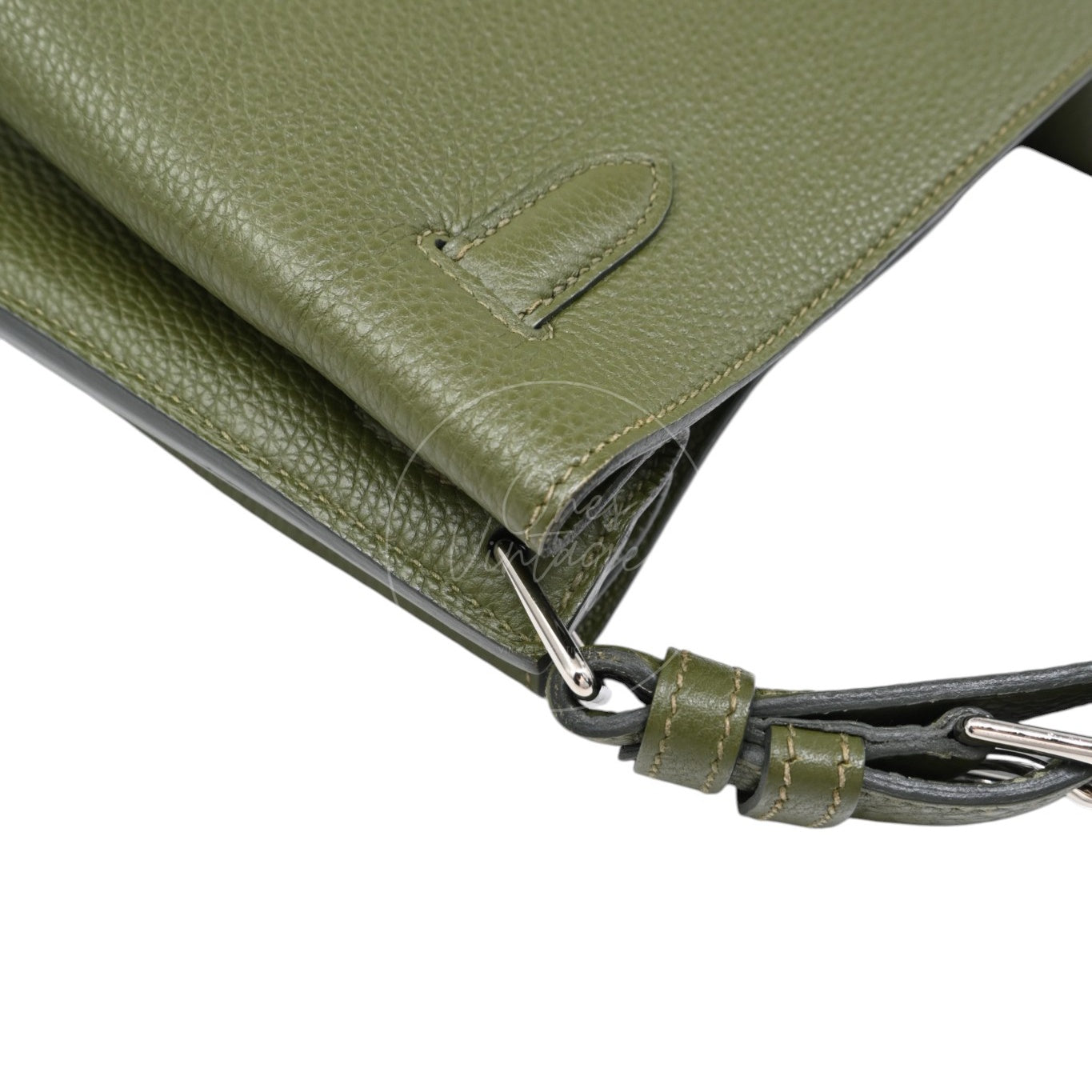 Hermes So Kelly 26 PHW Mocha Square Q
