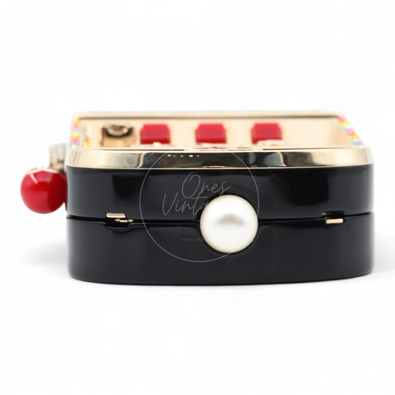 [Pre-owned] Chanel Casino Monaco Slot Machine GHW Evening Bag