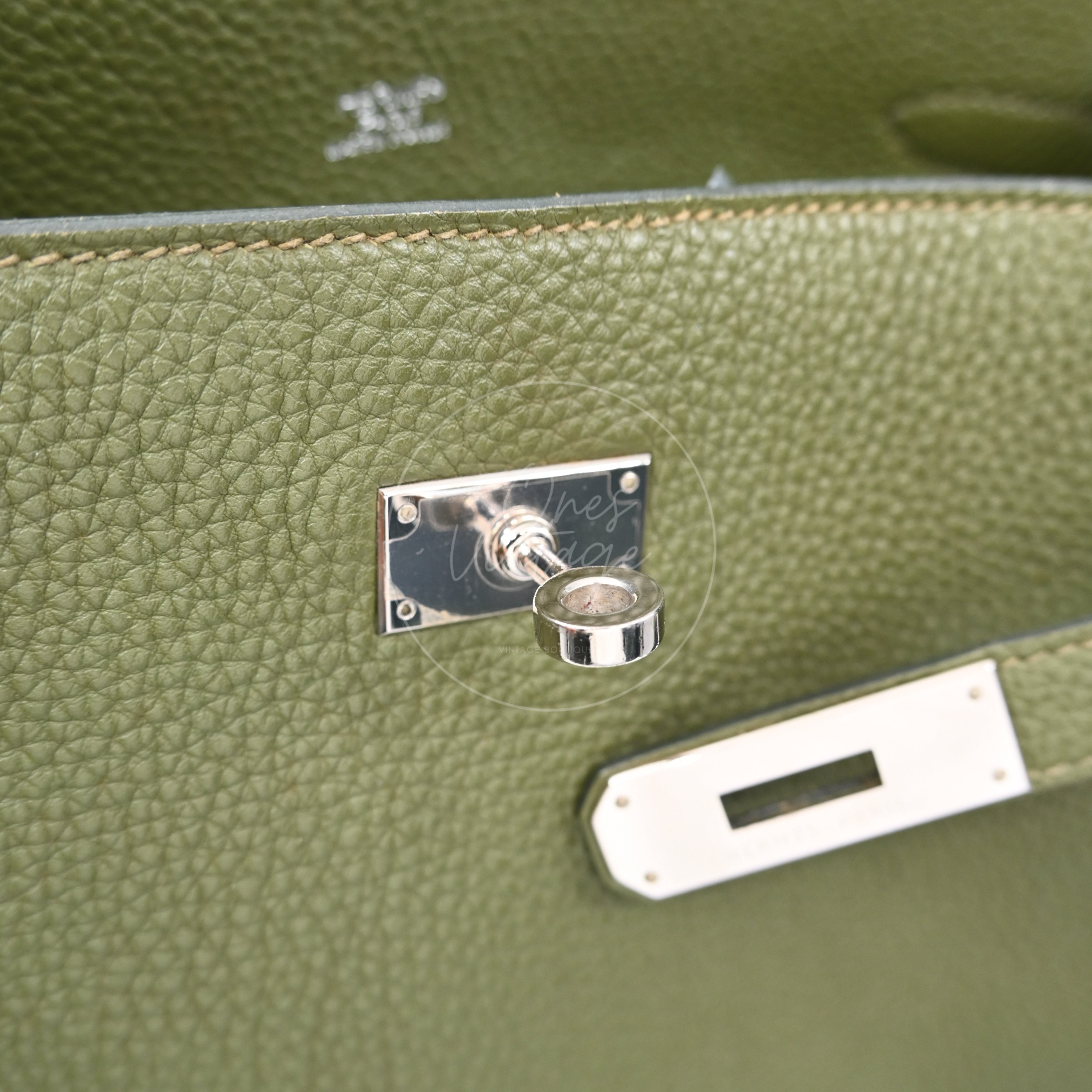 Hermes So Kelly 26 PHW Mocha Square Q