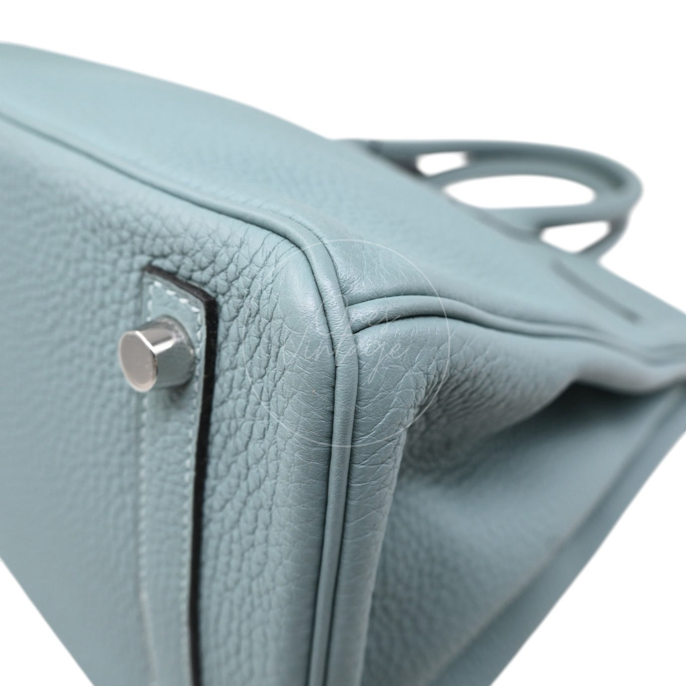 Hermes Birkin 30 Ciel Togo PHW Stamp Y