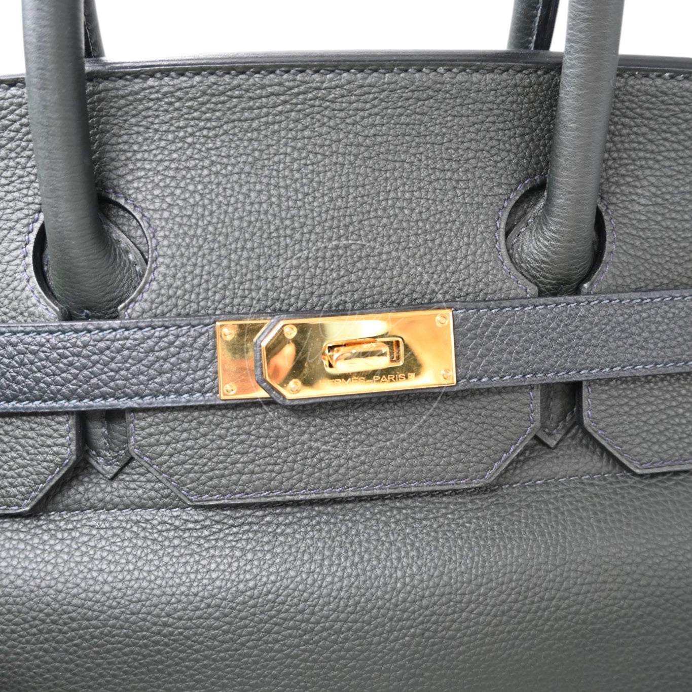 Hermes HAC40 GHW Dark Green Stamp X
