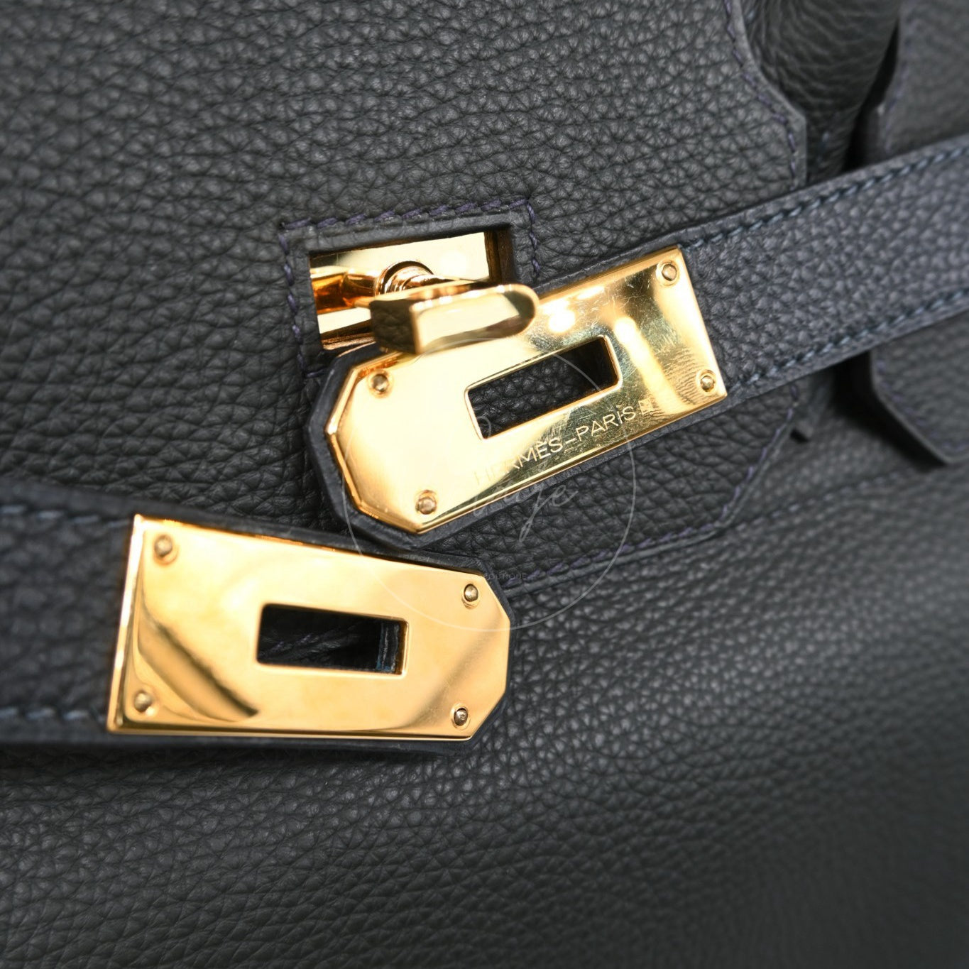 Hermes HAC40 GHW Dark Green Stamp X