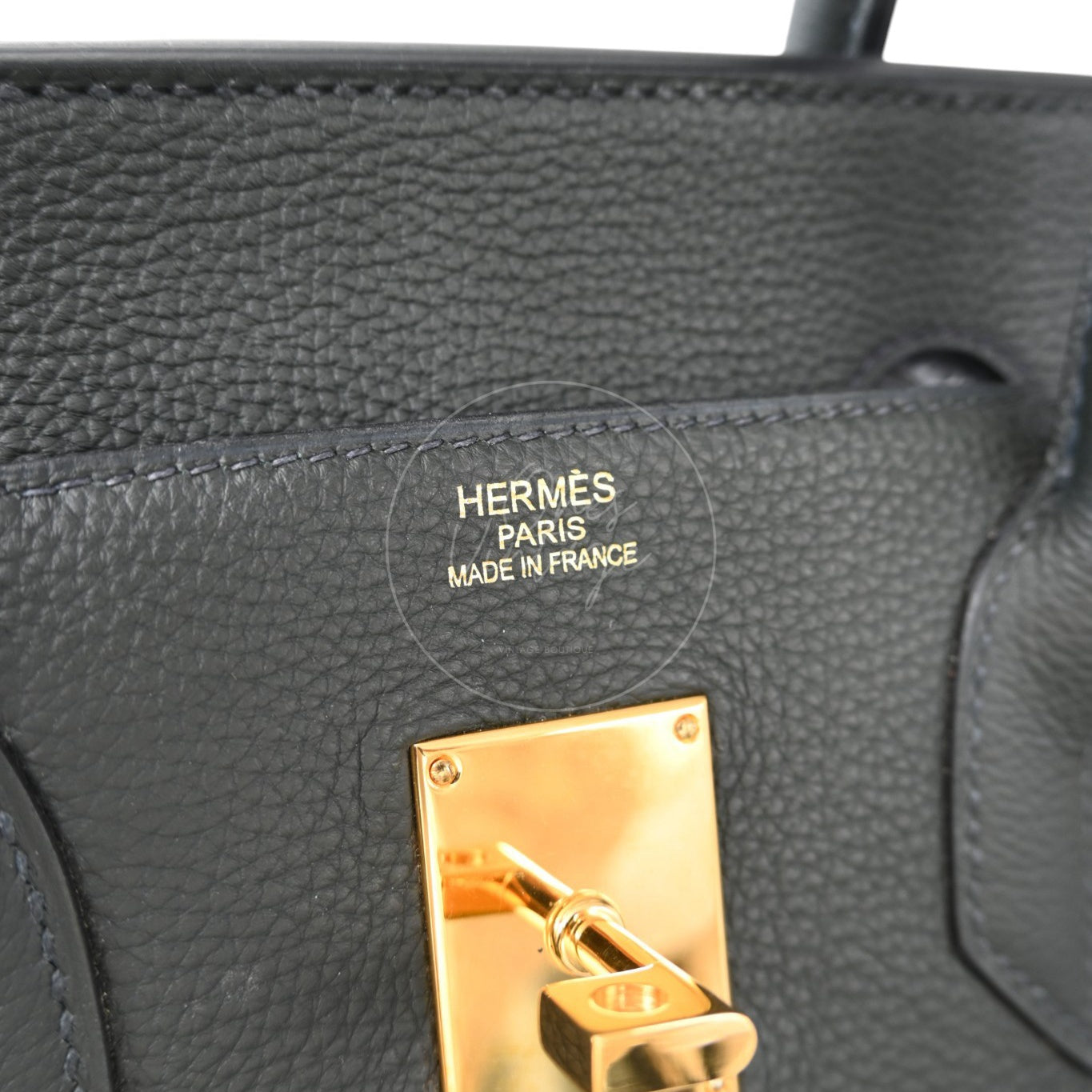 Hermes HAC40 GHW Dark Green Stamp X