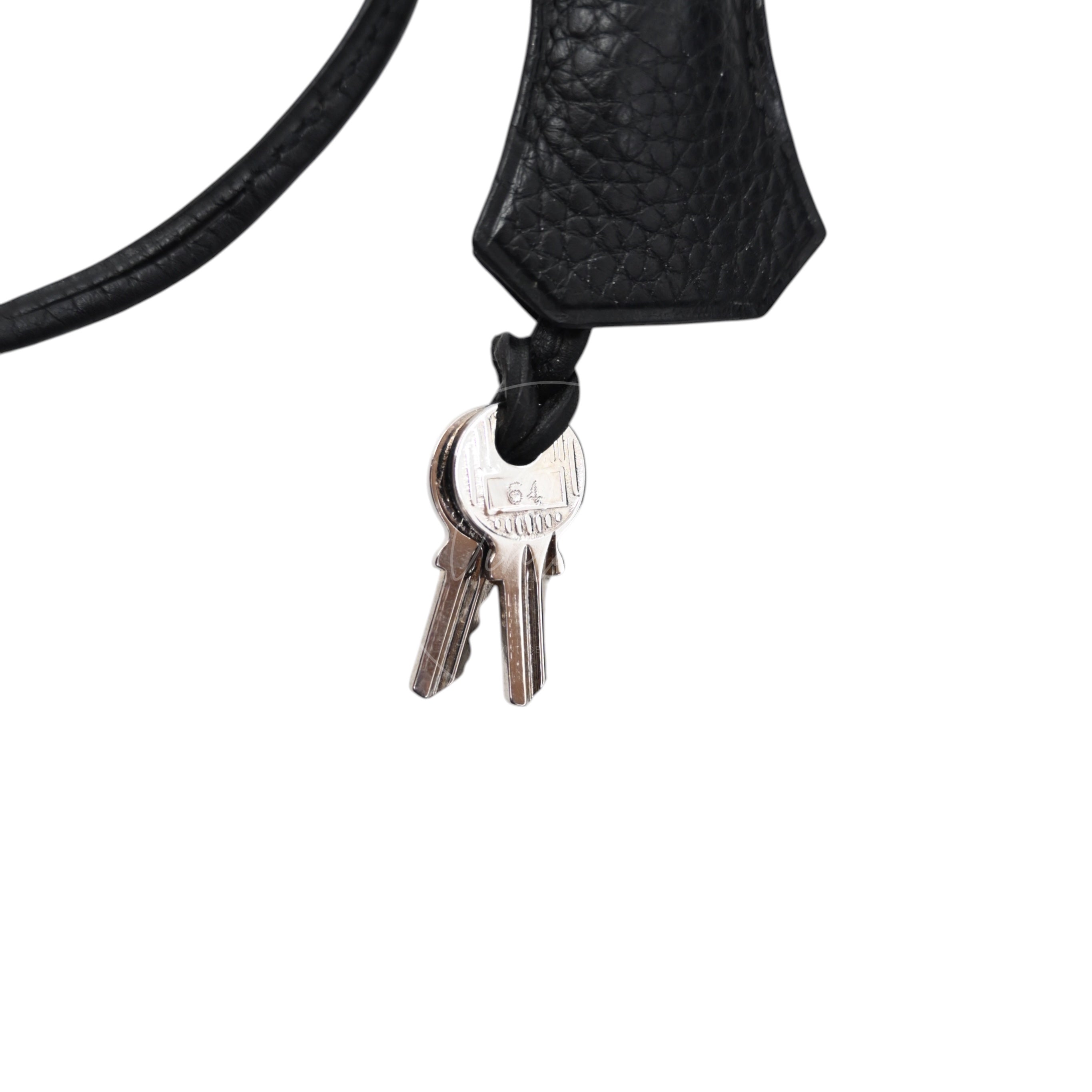 [Pre-owned] Hermes Birkin 30 BK30 Black Stamp Square I