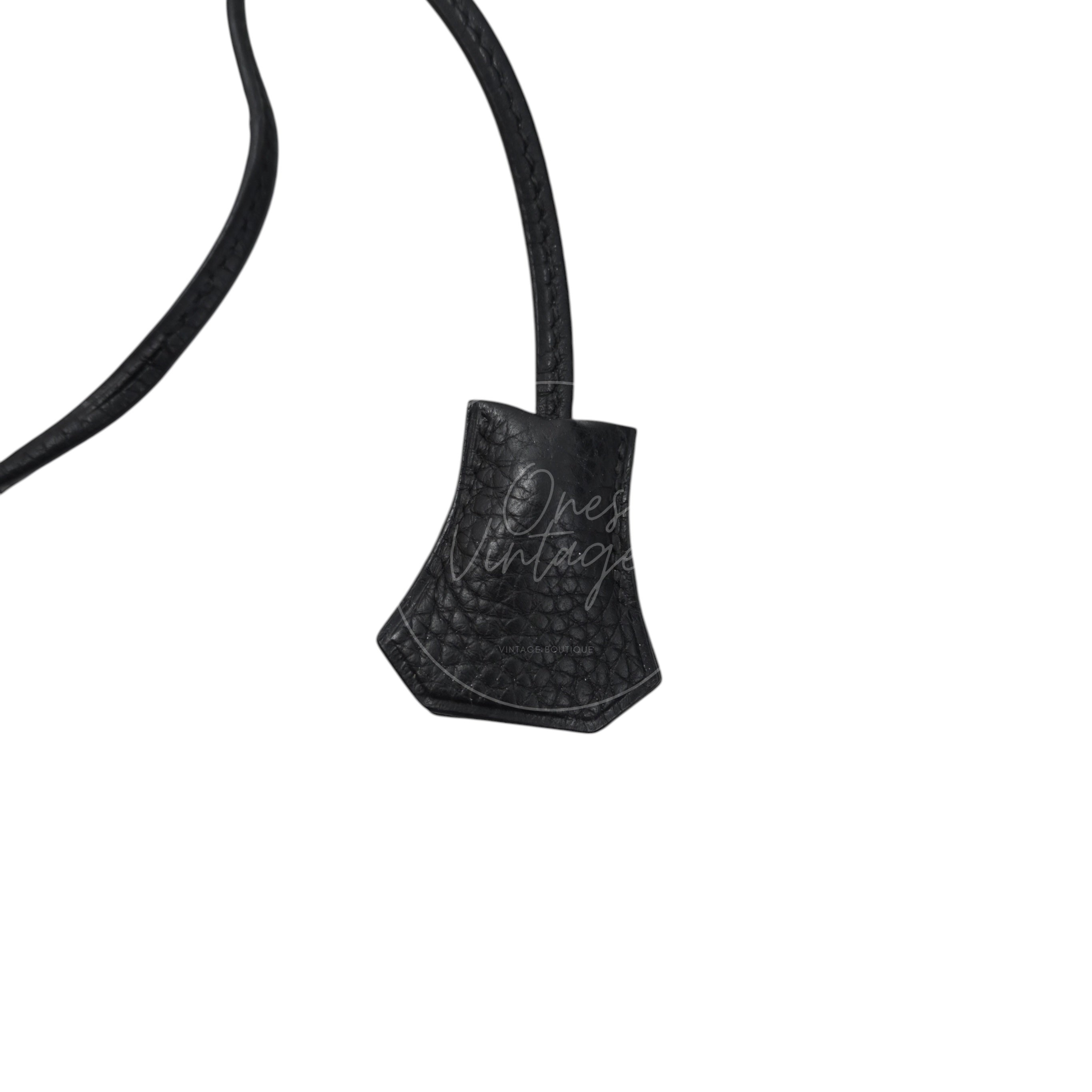 [Pre-owned] Hermes Birkin 30 BK30 Black Stamp Square I