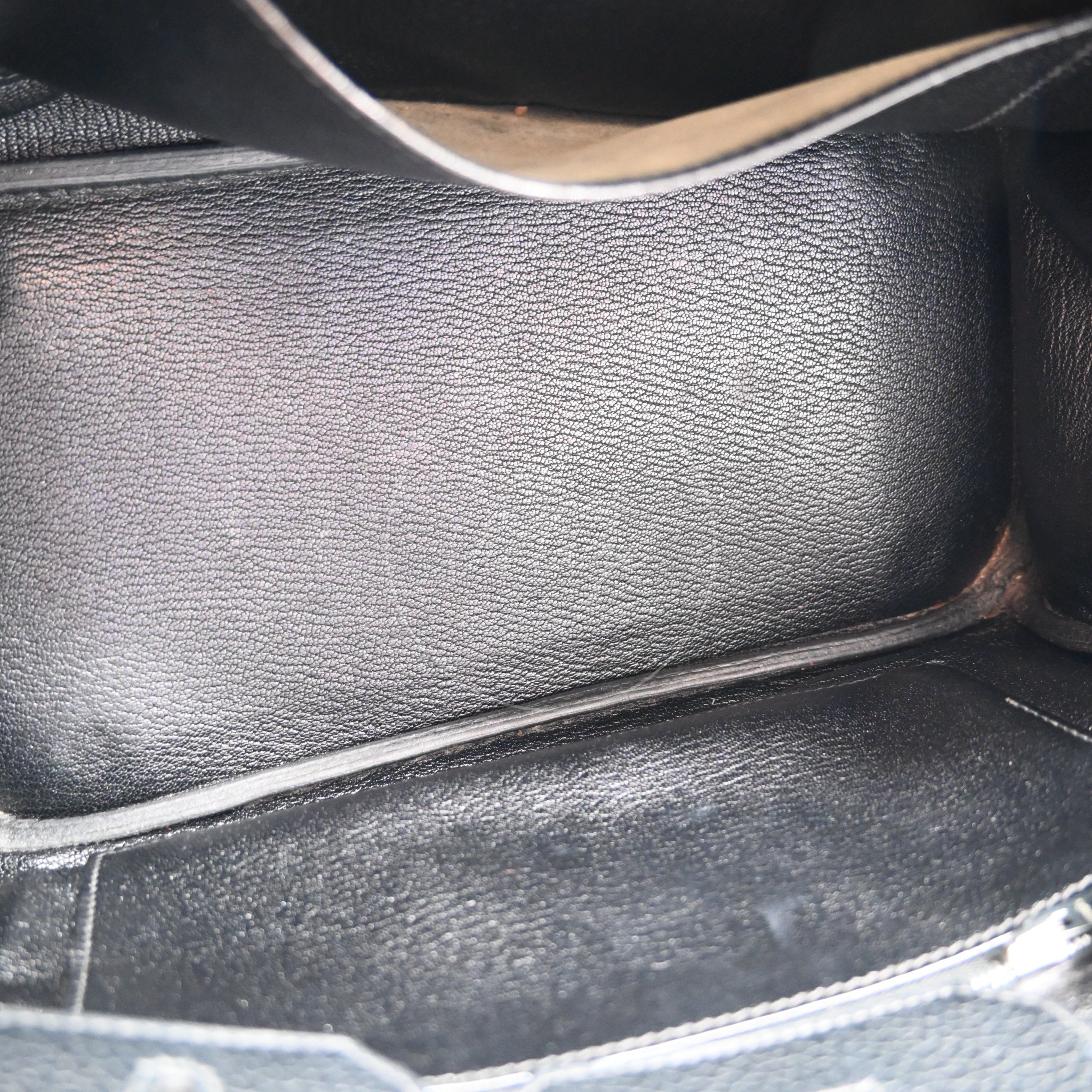 [Pre-owned] Hermes Birkin 30 BK30 Black Stamp Square I