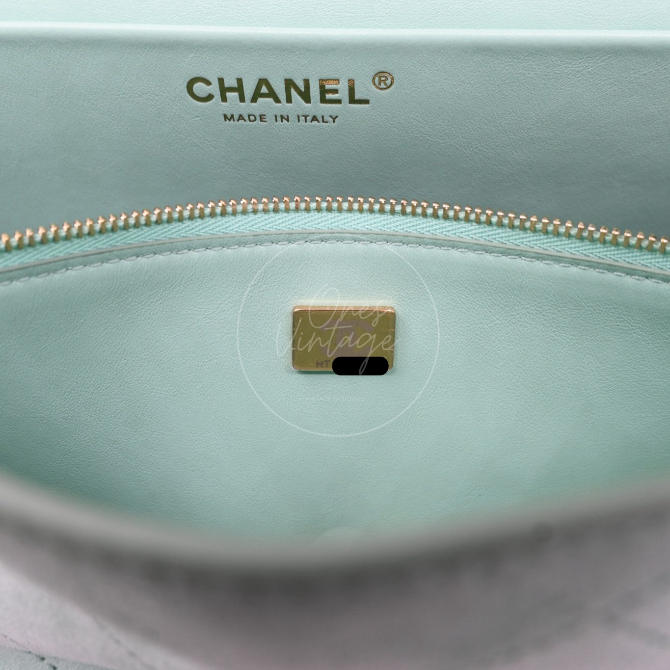 Chanel Green Suede Maxi 32cm GHW Sereis HT