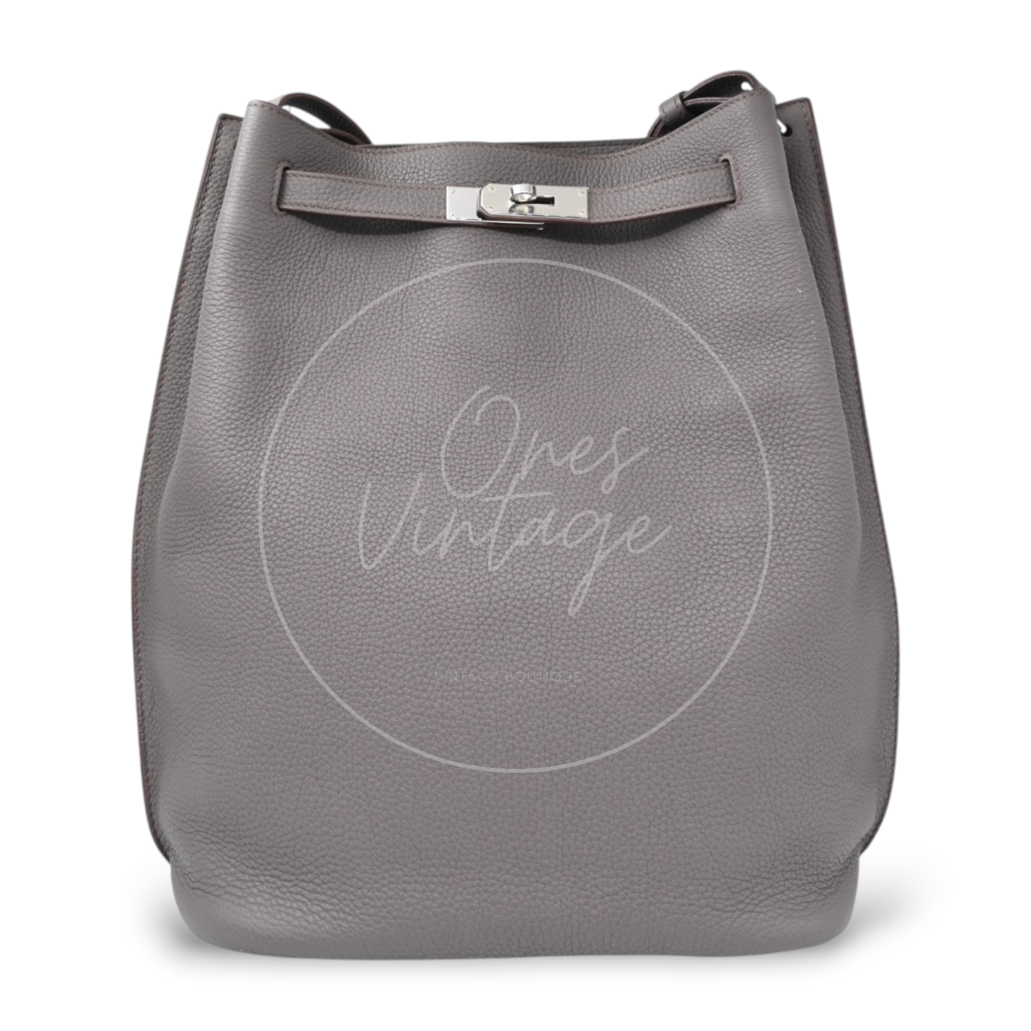 Hermes So Kelly 26 PHW Etain Square R