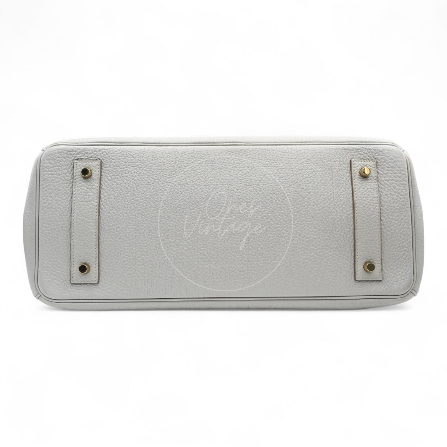 [Pre-owned] Hermes Birkin Shoulder Gris Peale Stamp Square O