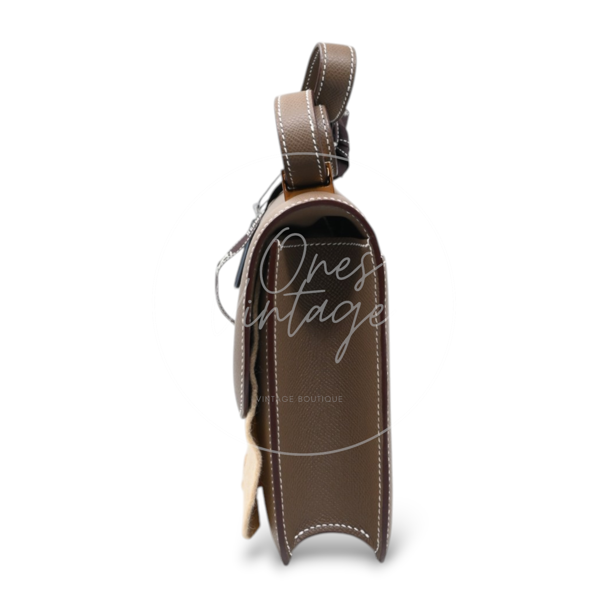 Hermes Constance 24 Epsom Rose Gold GHW Etoupe Stamp B