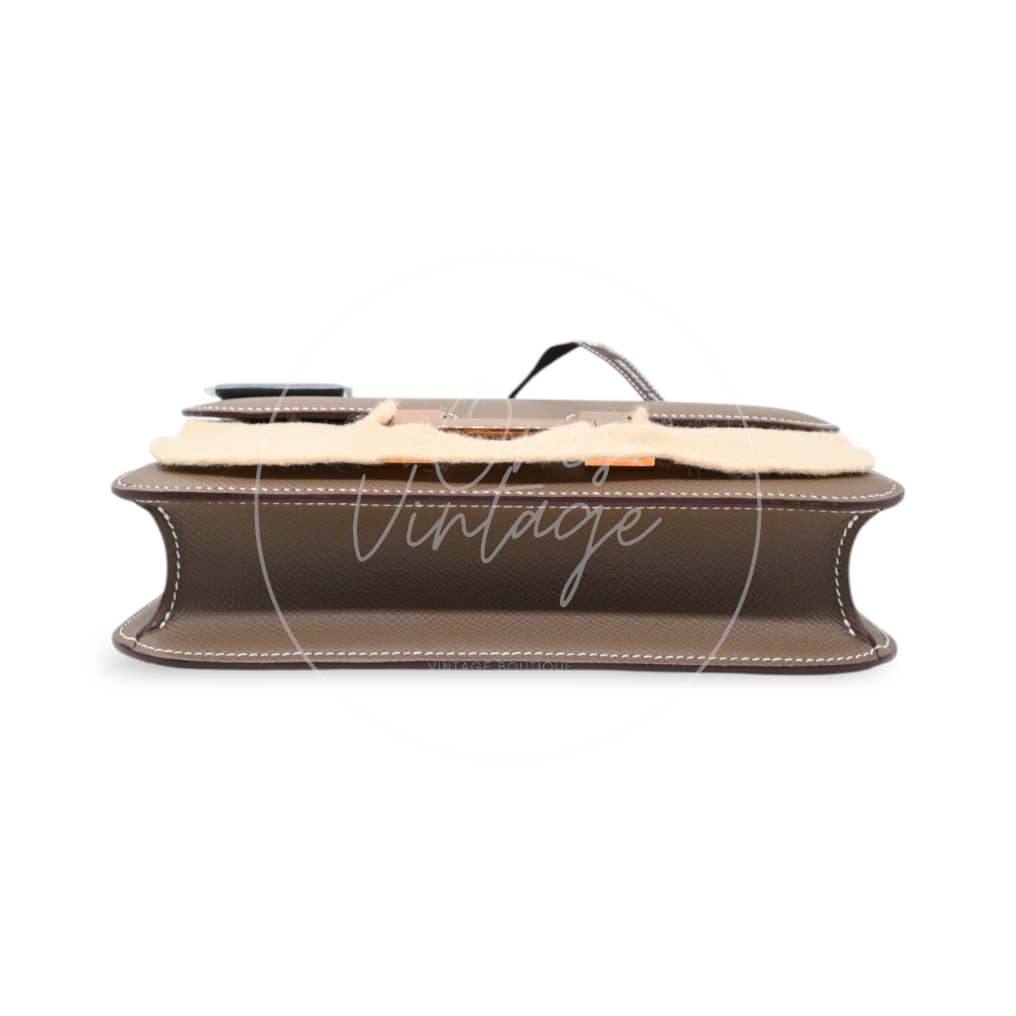 Hermes Constance 24 Epsom Rose Gold GHW Etoupe Stamp B