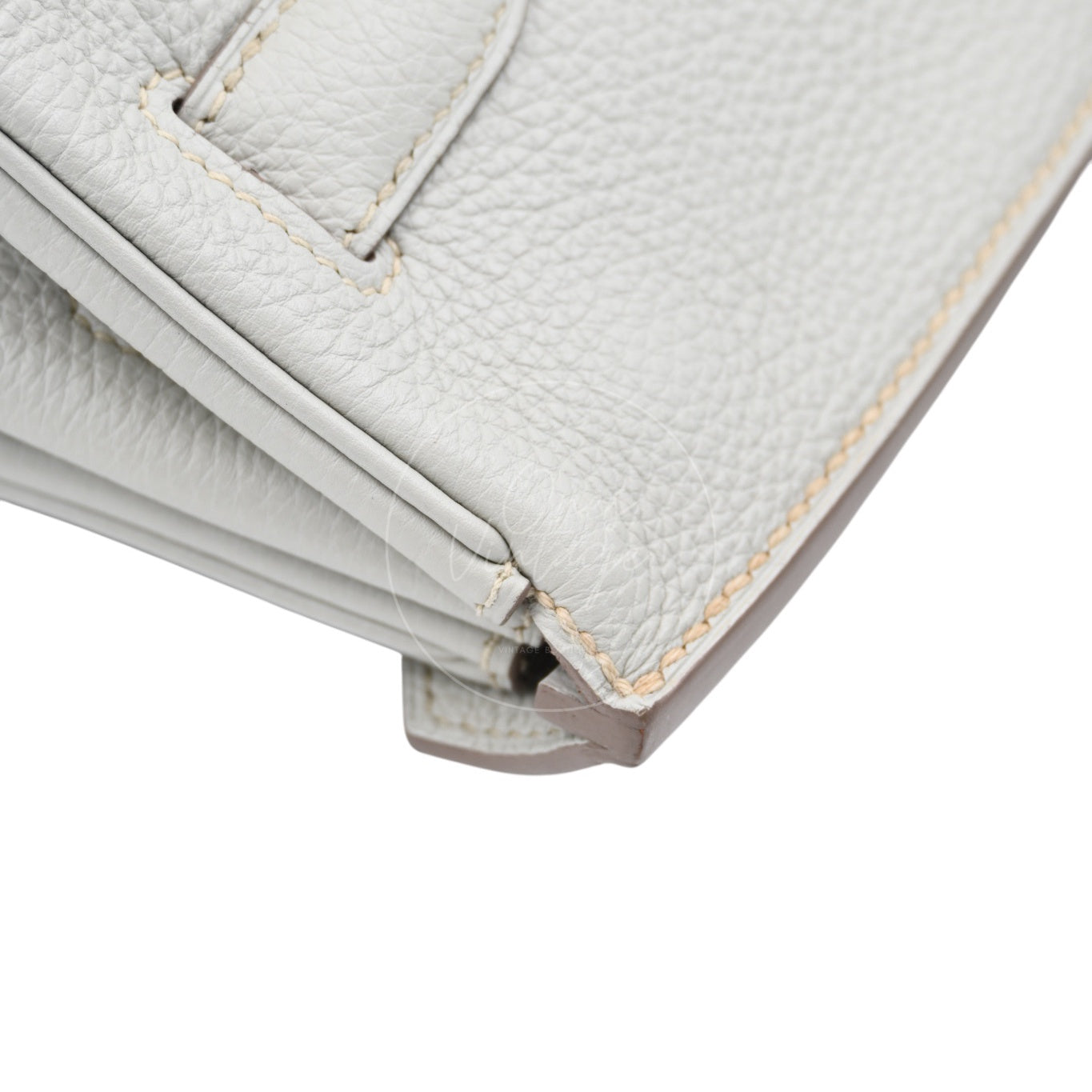 [Pre-owned] Hermes Birkin Shoulder Gris Peale Stamp Square O