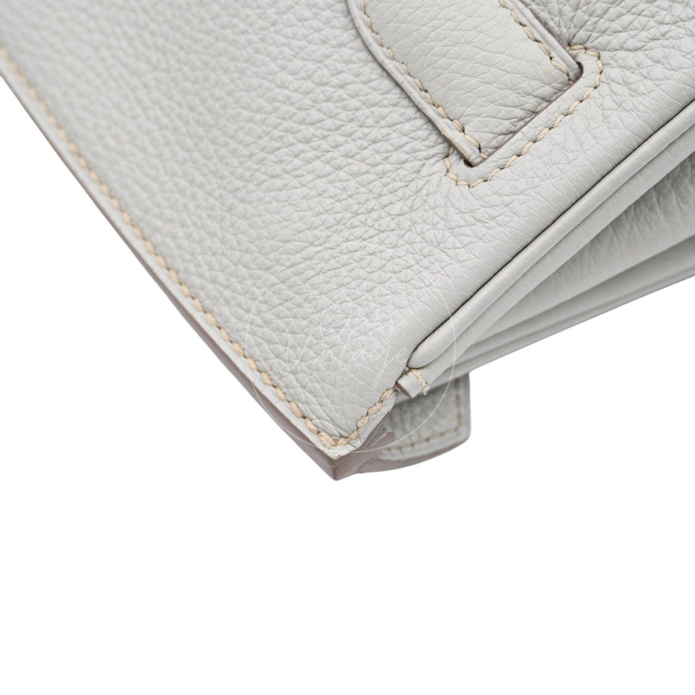 [Pre-owned] Hermes Birkin Shoulder Gris Peale Stamp Square O