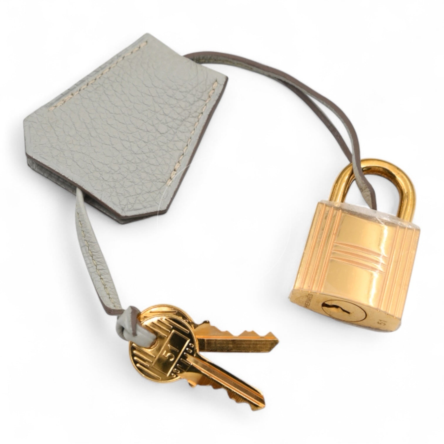 [Pre-owned] Hermes Birkin Shoulder Gris Peale Stamp Square O