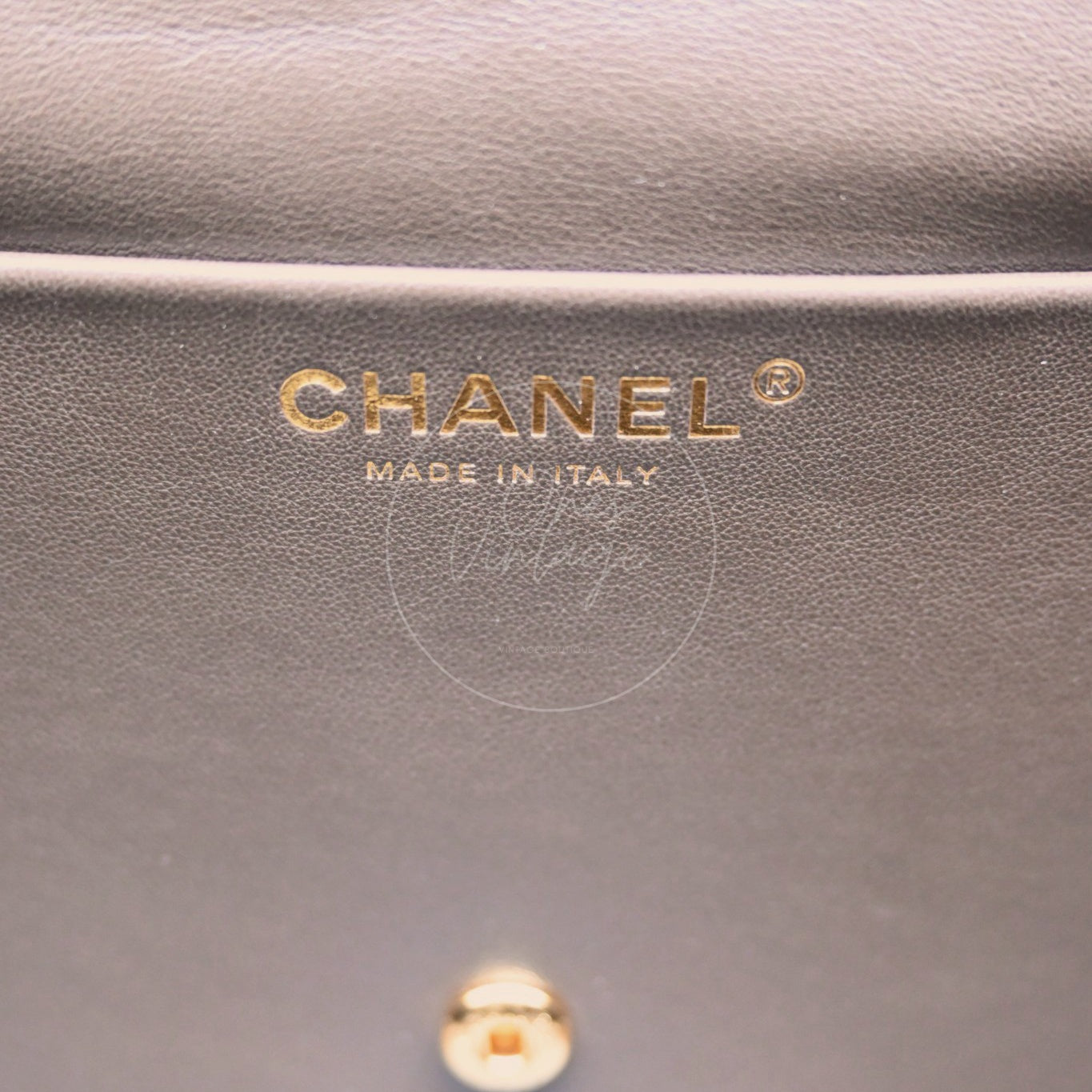 Chanel Maxi Flap Bag 32cm Suede GHW Dark Brown Series NU