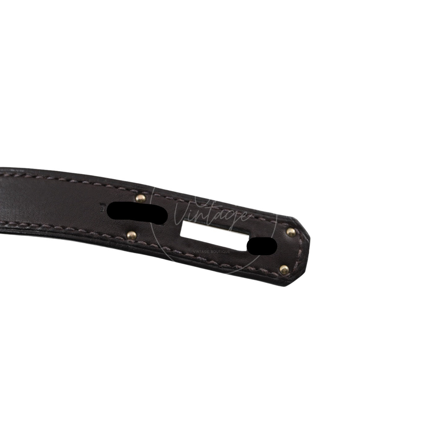 [Pre-owned] Hermes So Kelly 26 Togo PHW Noir Shoulder Bag Stamp T