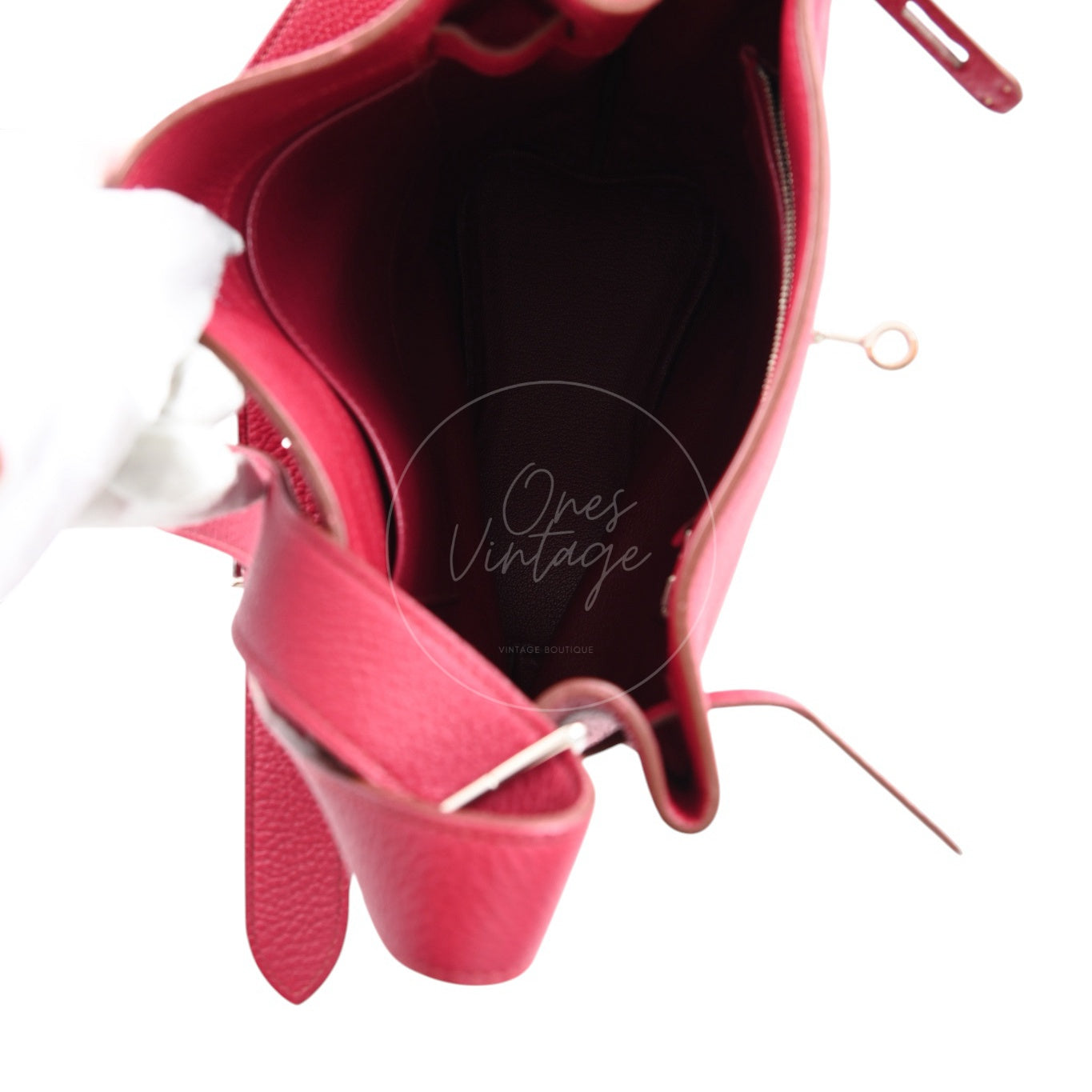 [Pre-Owned] Hermes So Kelly 22 GHW stamp O