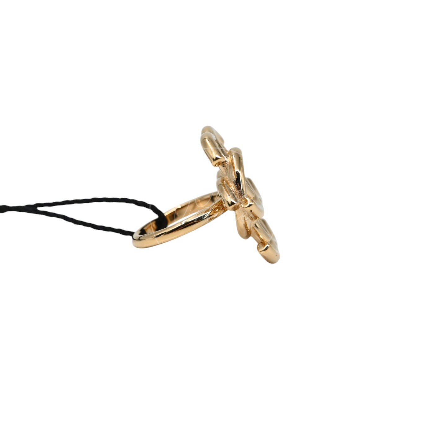 Chanel Interlocking CC Ring Gold 26A