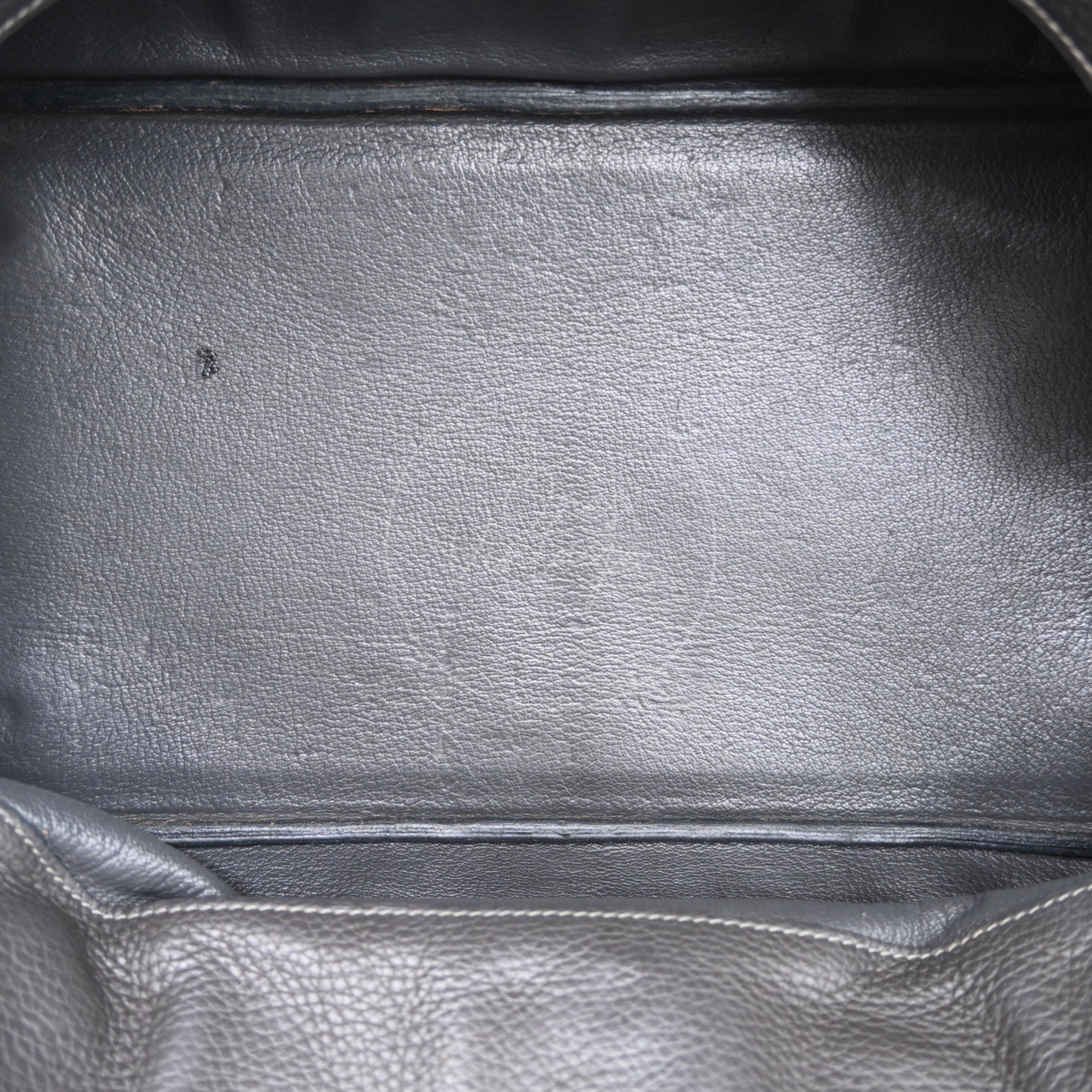 [Pre-owned] Hermes Birkin Shoulder Gris Graphite Stamp Square I