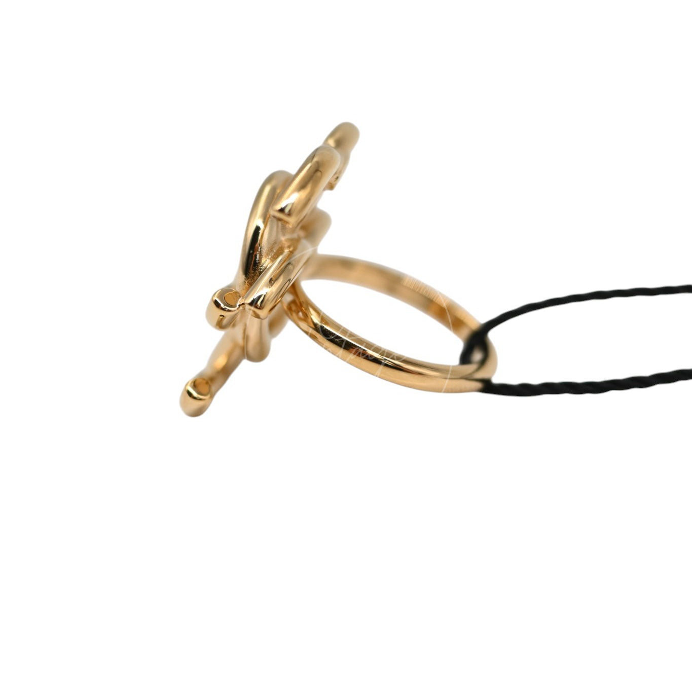 Chanel Interlocking CC Ring Gold 26A