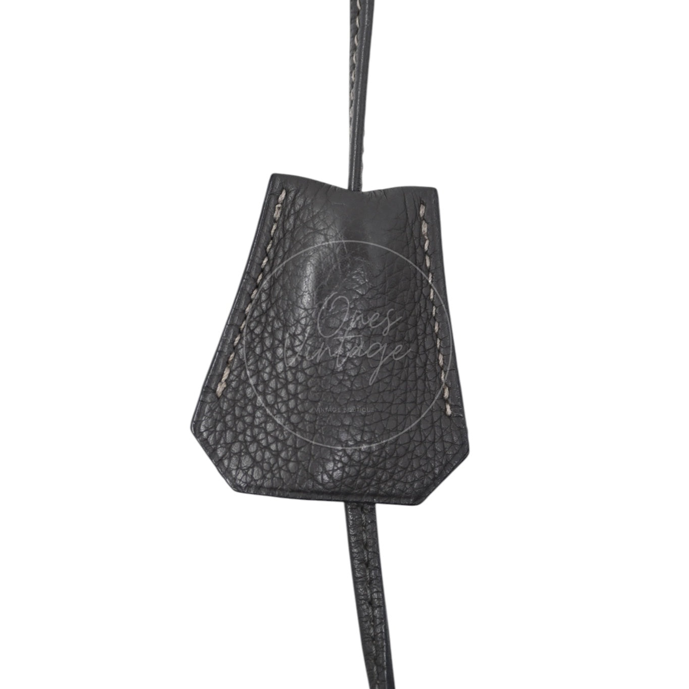 [Pre-owned] Hermes Birkin Shoulder Gris Graphite Stamp Square I