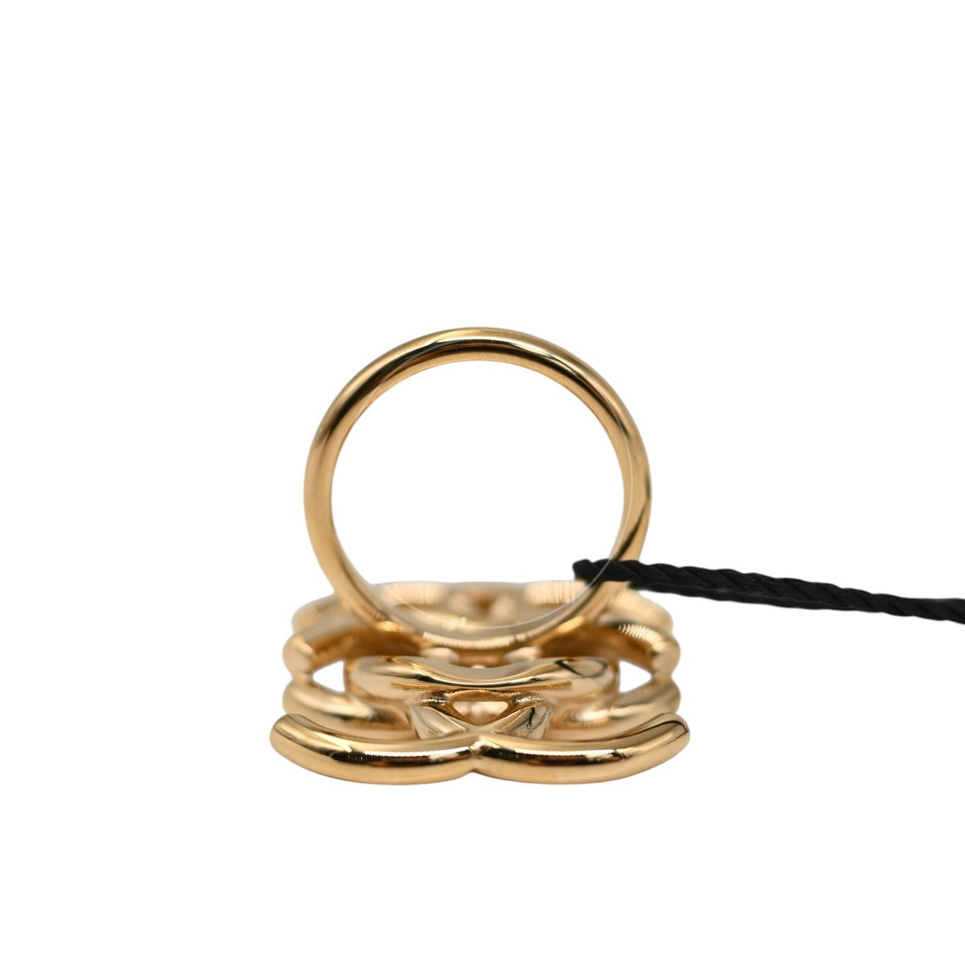 Chanel Interlocking CC Ring Gold 26A