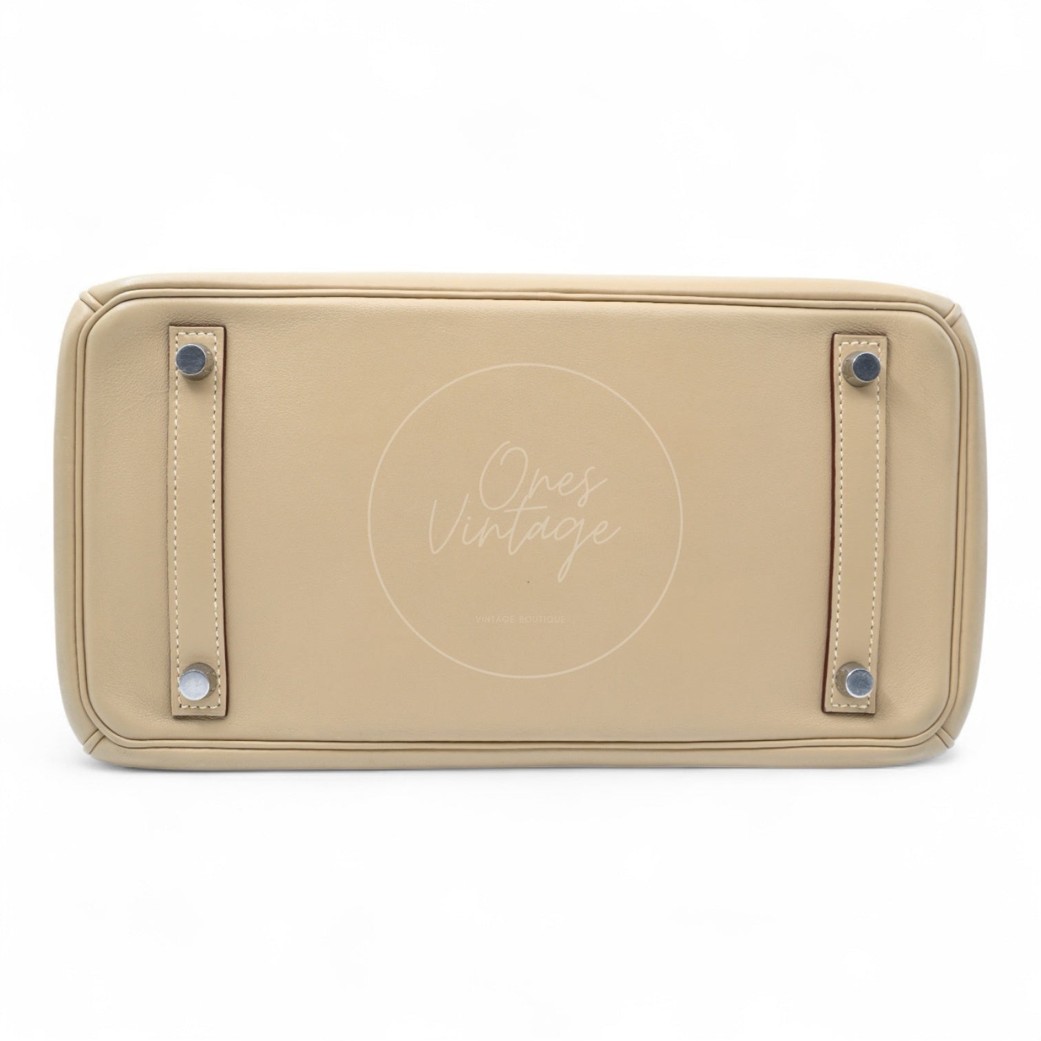 [Pre-owned] Hermes Birkin 30 Swift Stamp Square M Beige