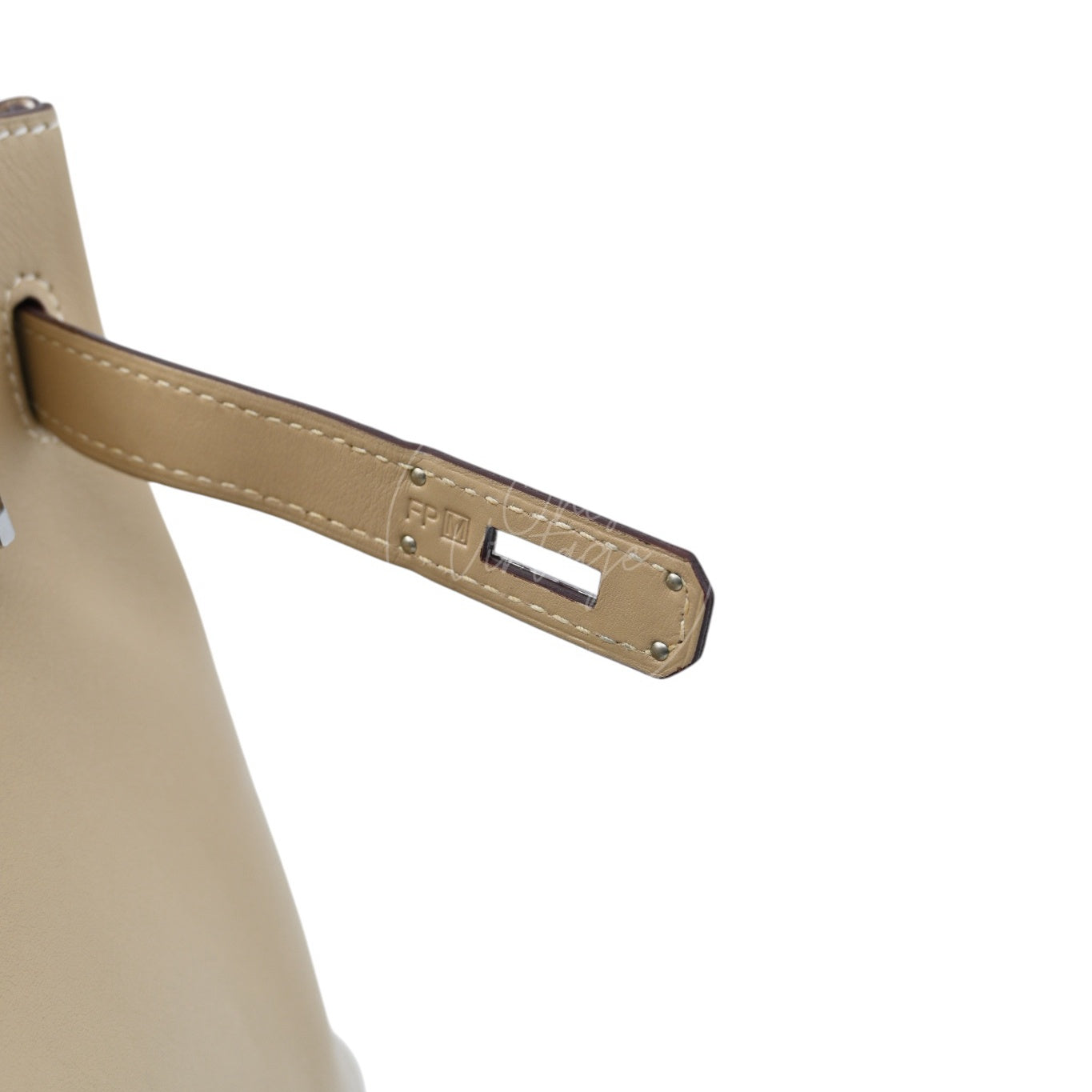 [Pre-owned] Hermes Birkin 30 Swift Stamp Square M Beige