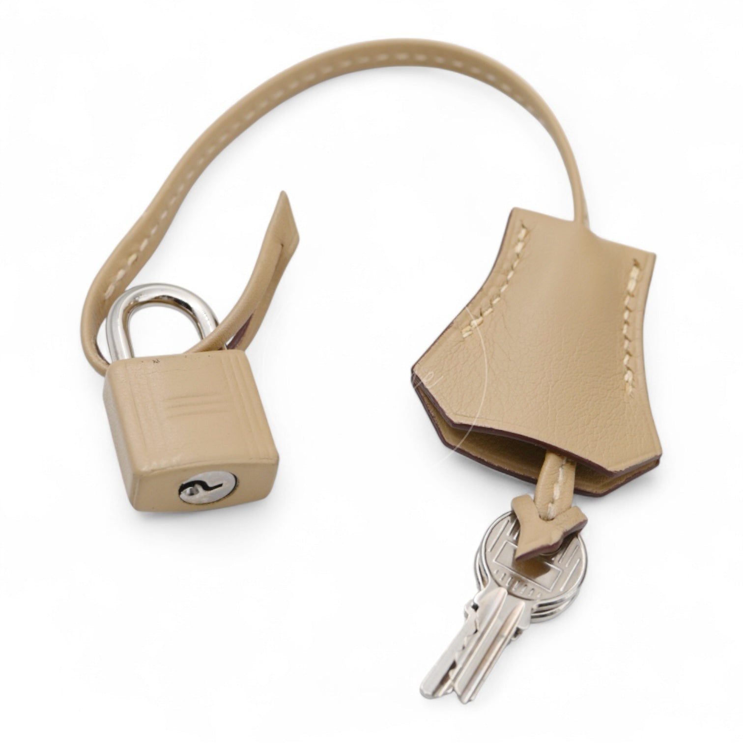 [Pre-owned] Hermes Birkin 30 Swift Stamp Square M Beige