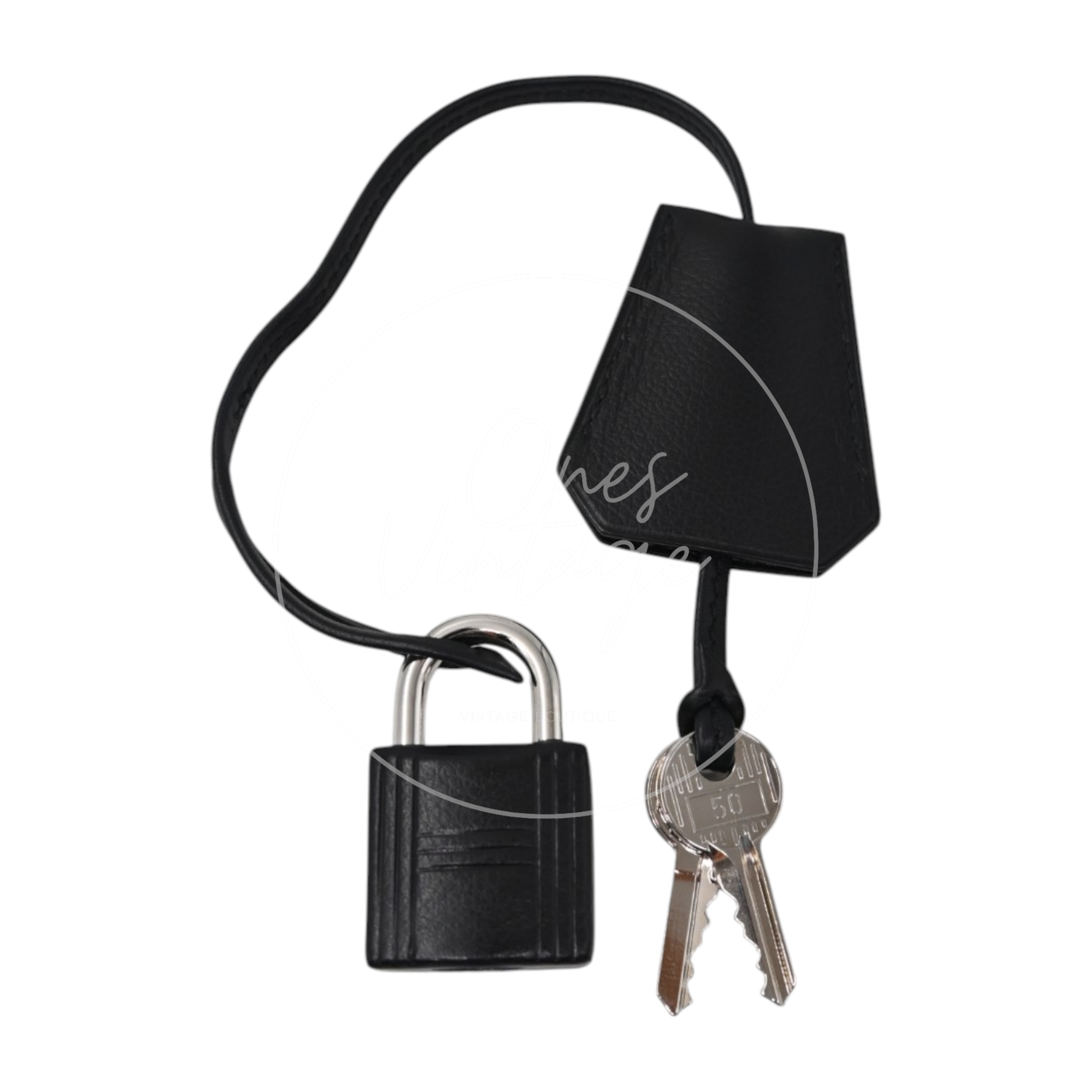 Hermes Rock Bag HAC40 PHW Black Stamp B