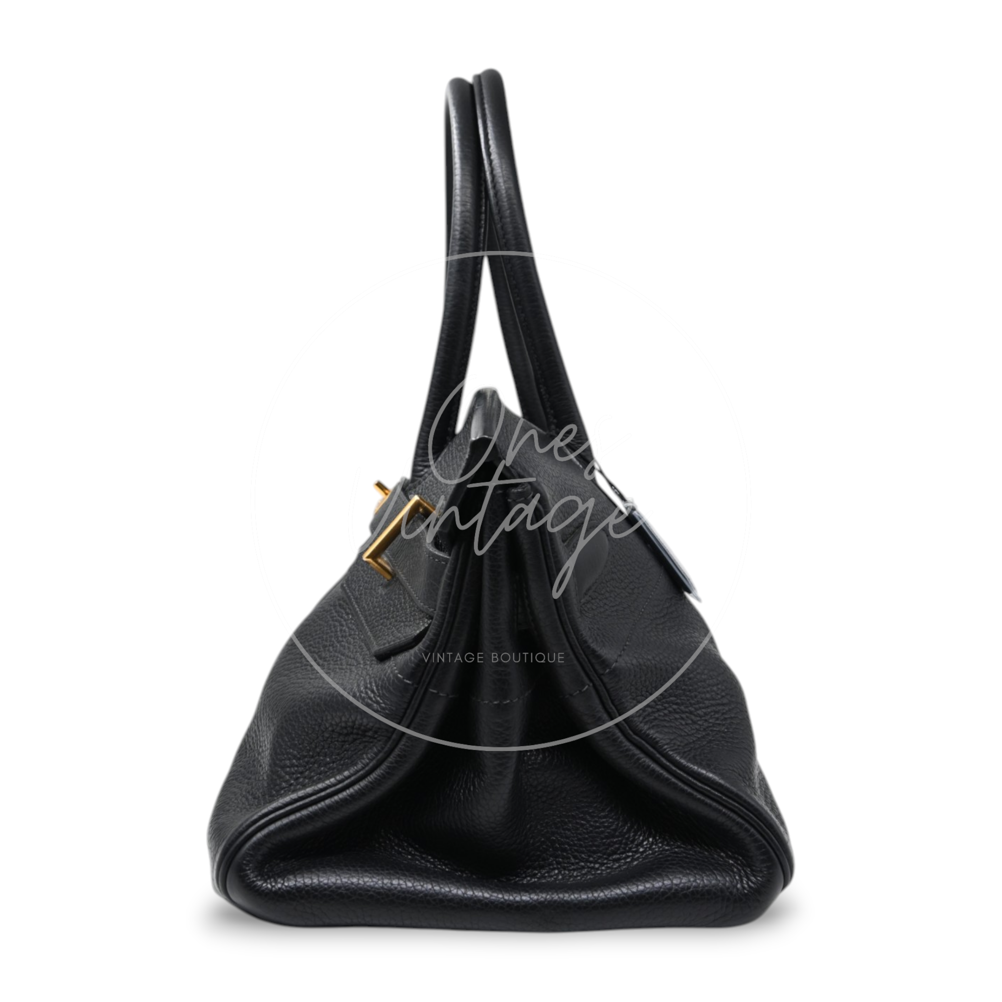 Hermes Birkin Shoulder GHW Black Square I