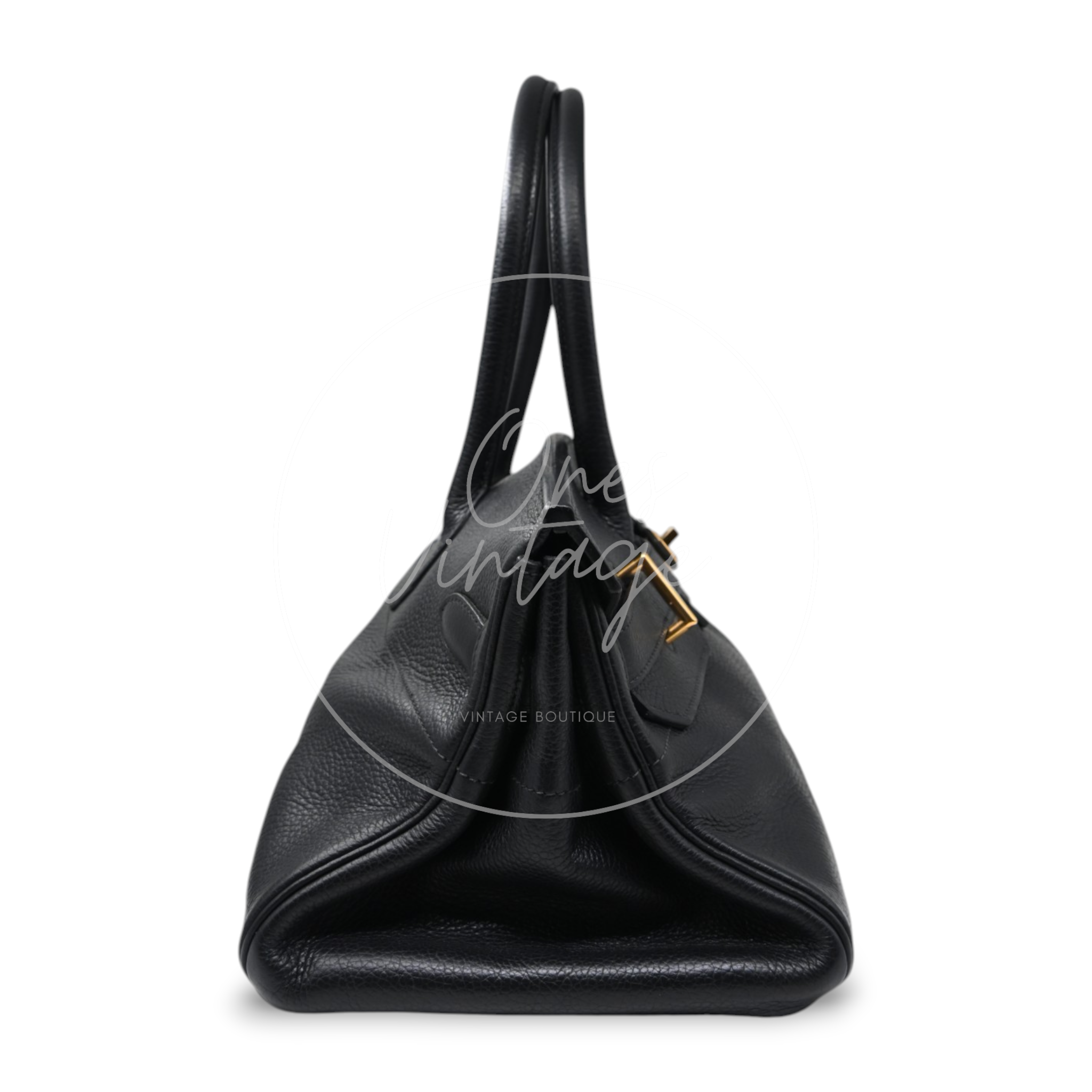 Hermes Birkin Shoulder GHW Black Square I