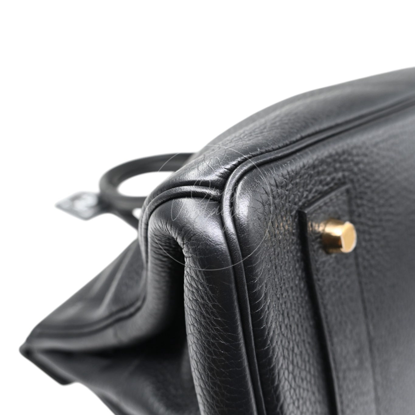 Hermes Birkin Shoulder GHW Black Square I