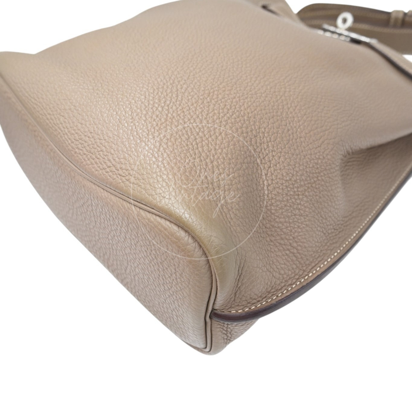 Hermes So Kelly 22 Togo PHW Etoupe Stamp M