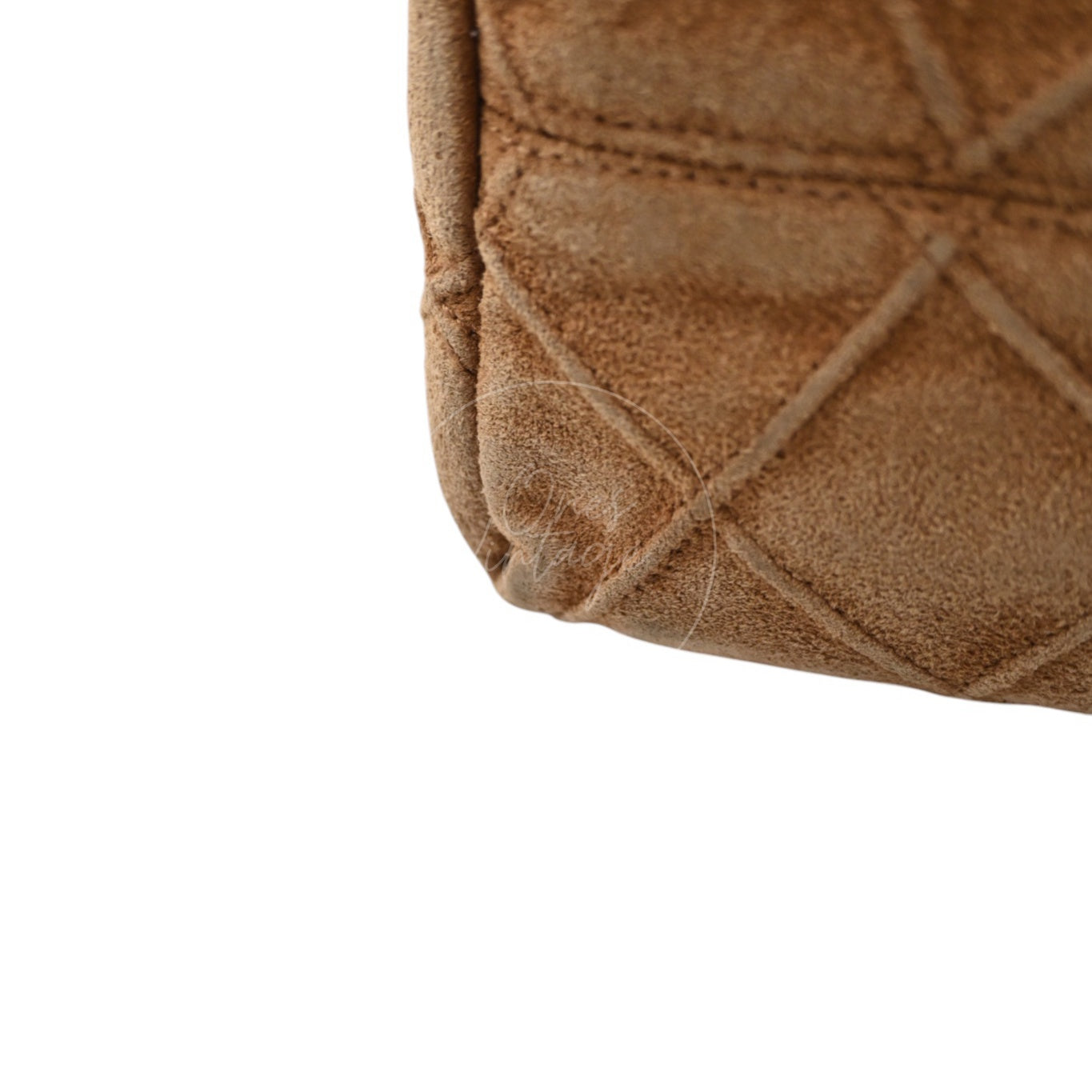 Chanel Suede Hobo Bag GHW Brown Series 6