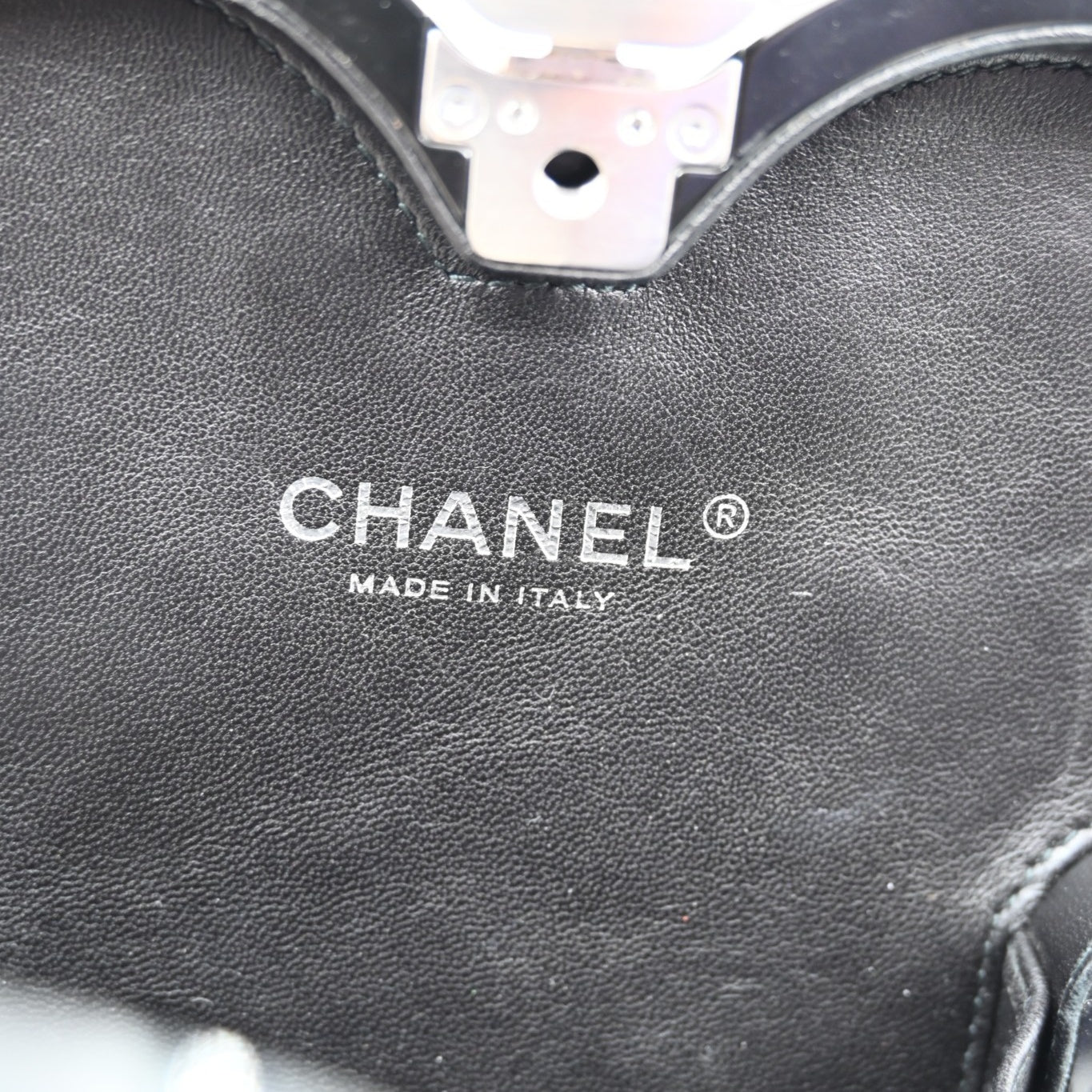 [Pre-Owned] Chanel Buonasera Film Projector Minaudière Clutch Bag