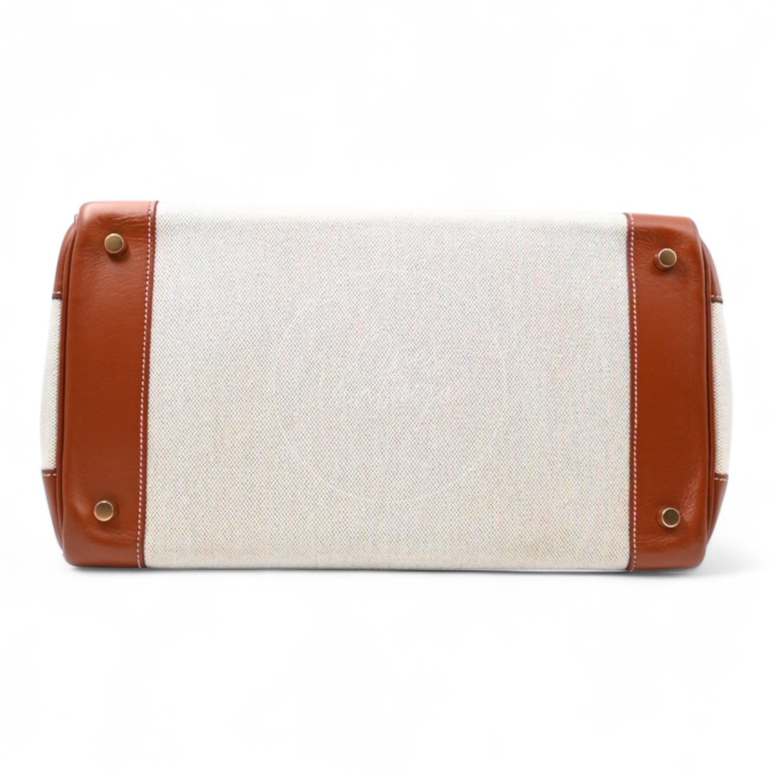 [Pre-owned] Hermes Birkin 35 Toile Barenia GHW Stamp Square E