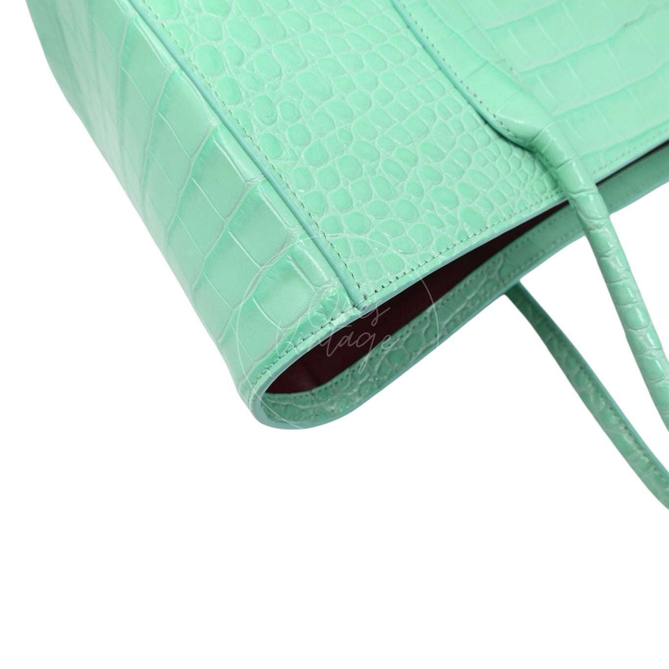 Chanel Cerf Tote Bag GHW Green Series KT