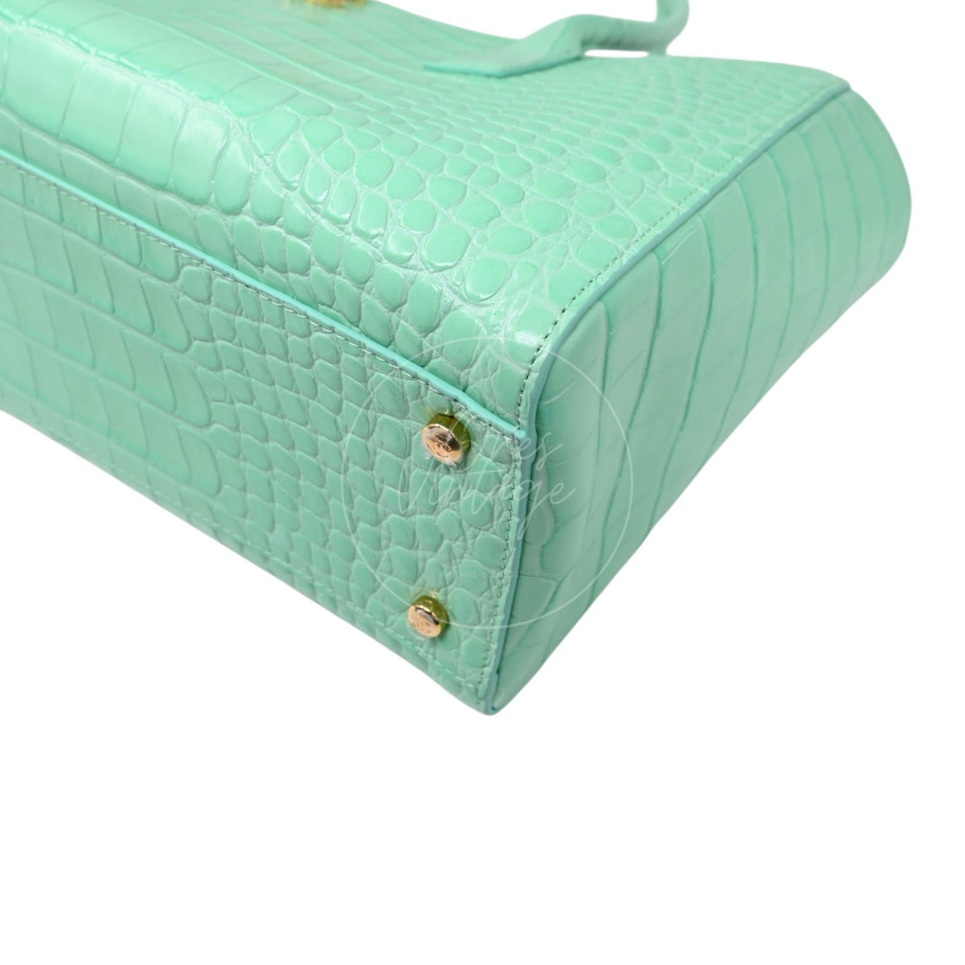 Chanel Cerf Tote Bag GHW Green Series KT